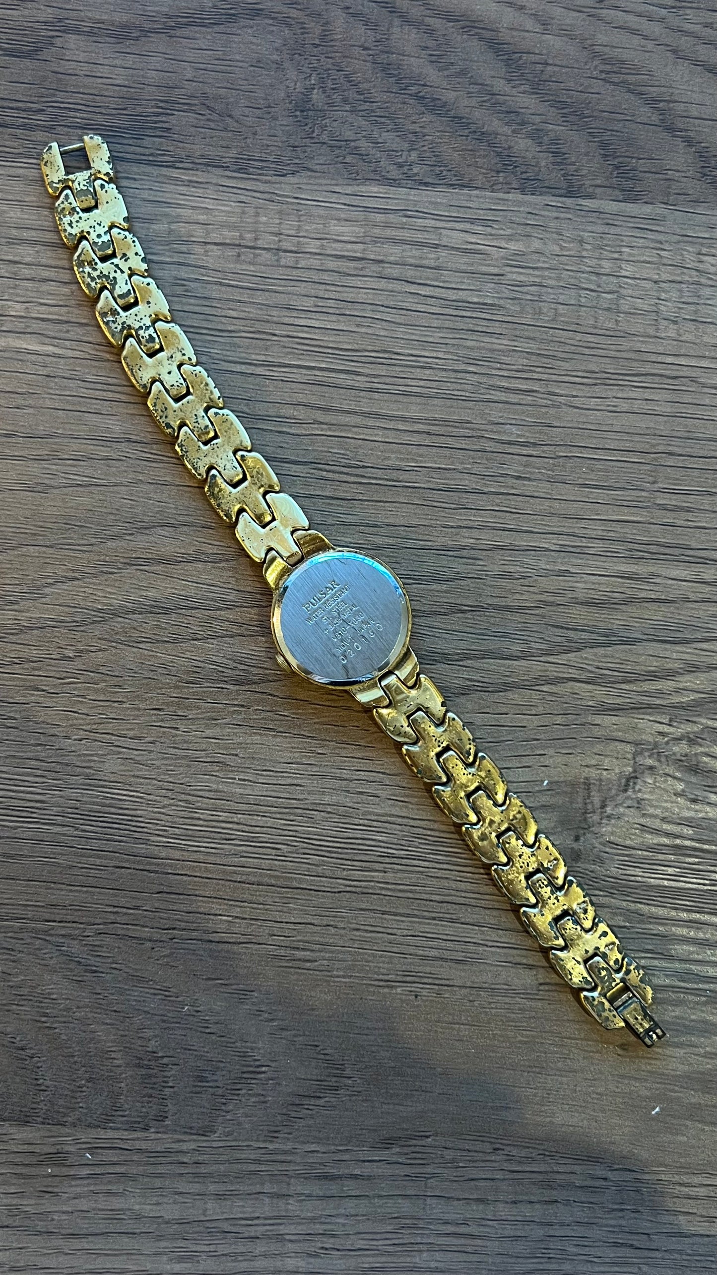 6” Gold Pulsar Watch