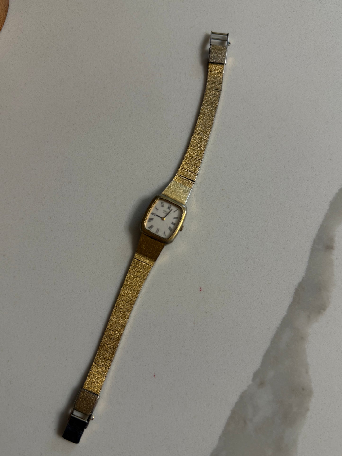 7” Gold Seiko Watch