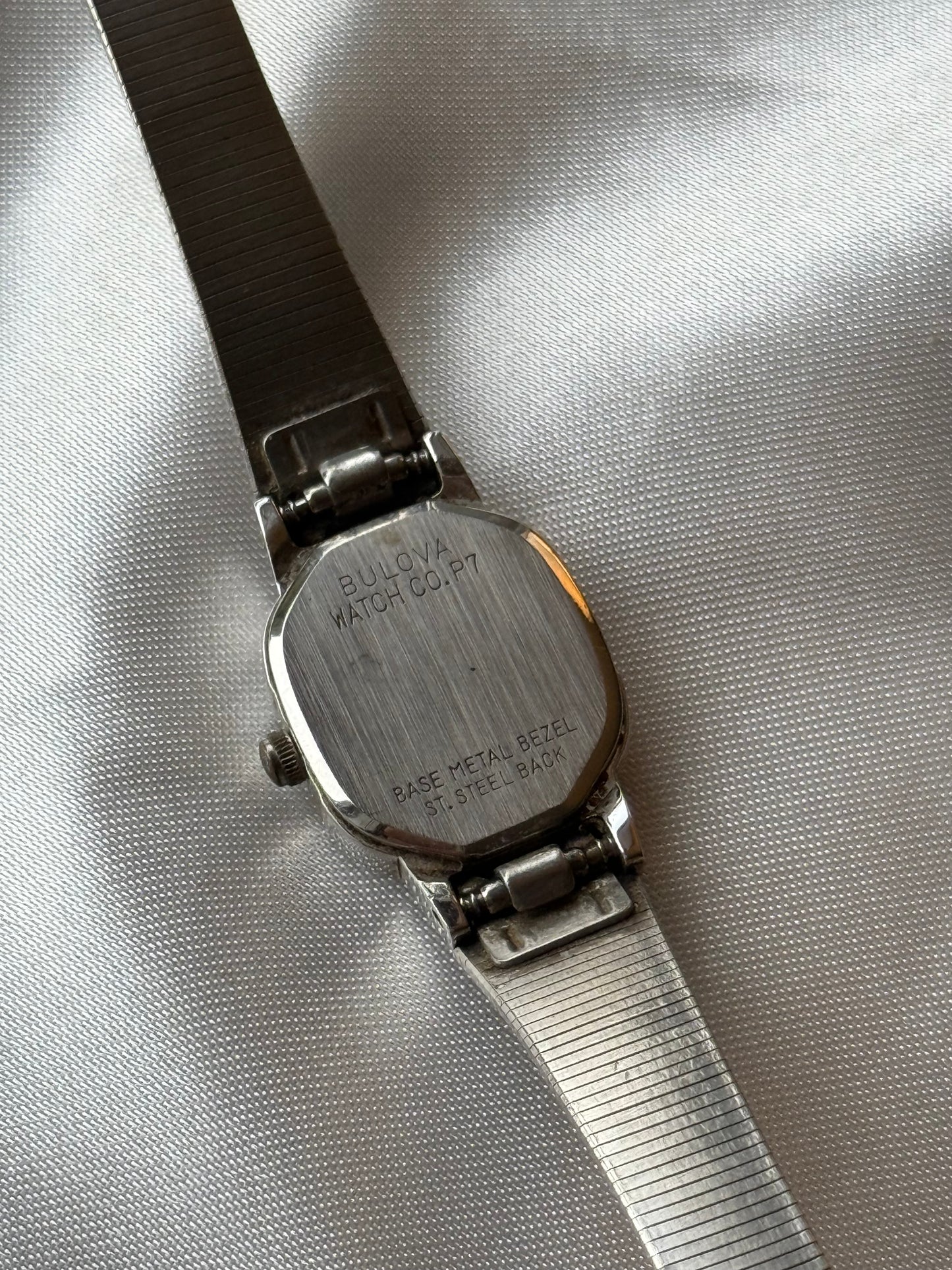 6” Silver Bulova Watch