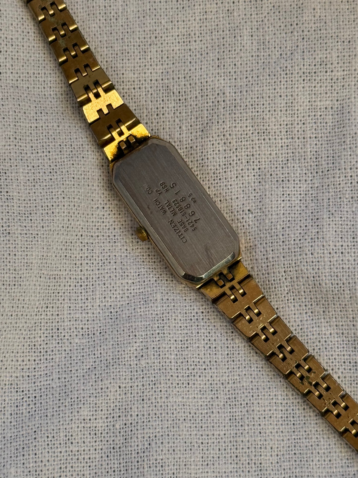 7.5” Gold Citizen Watch