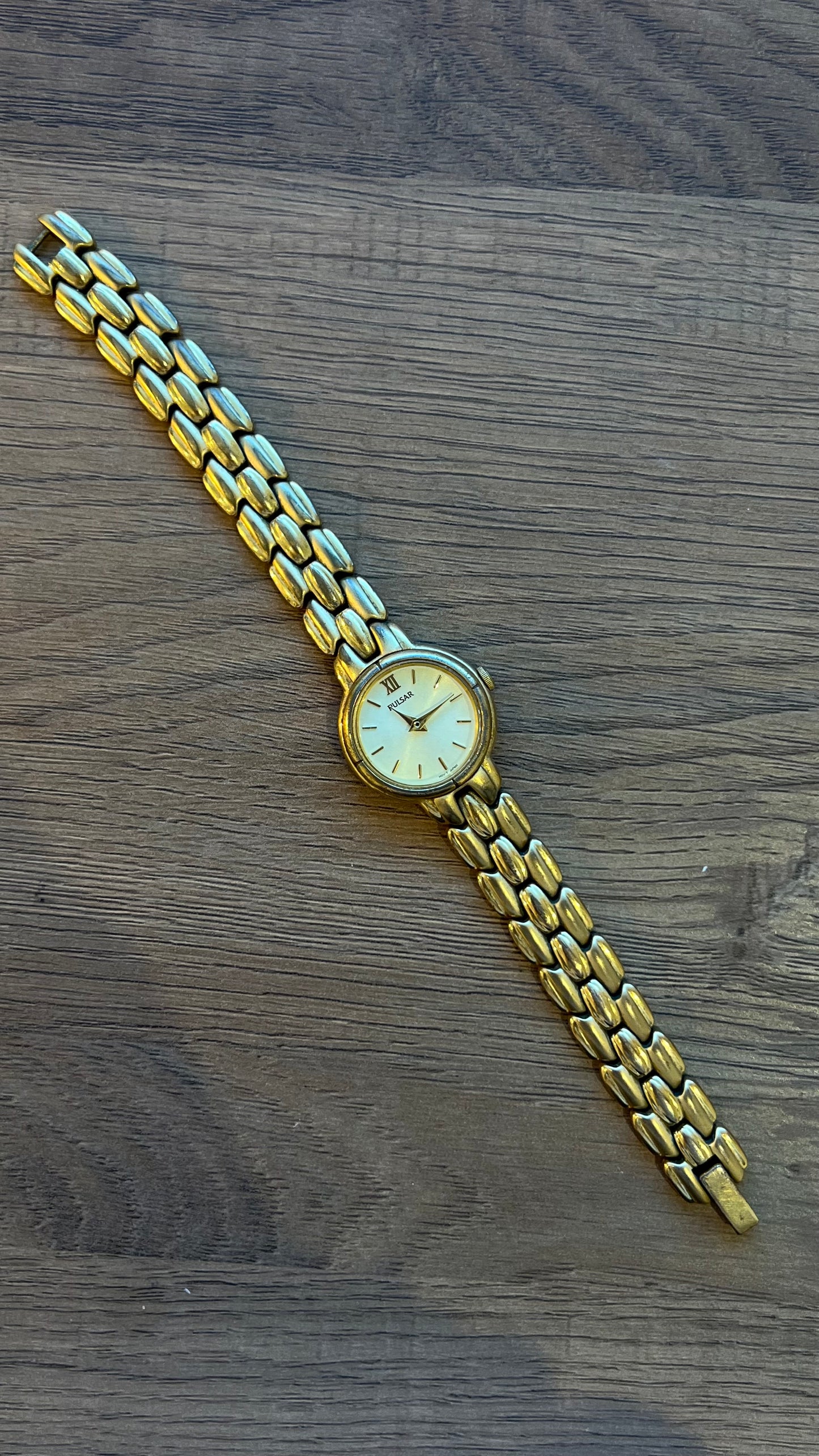 6” Gold Pulsar Watch