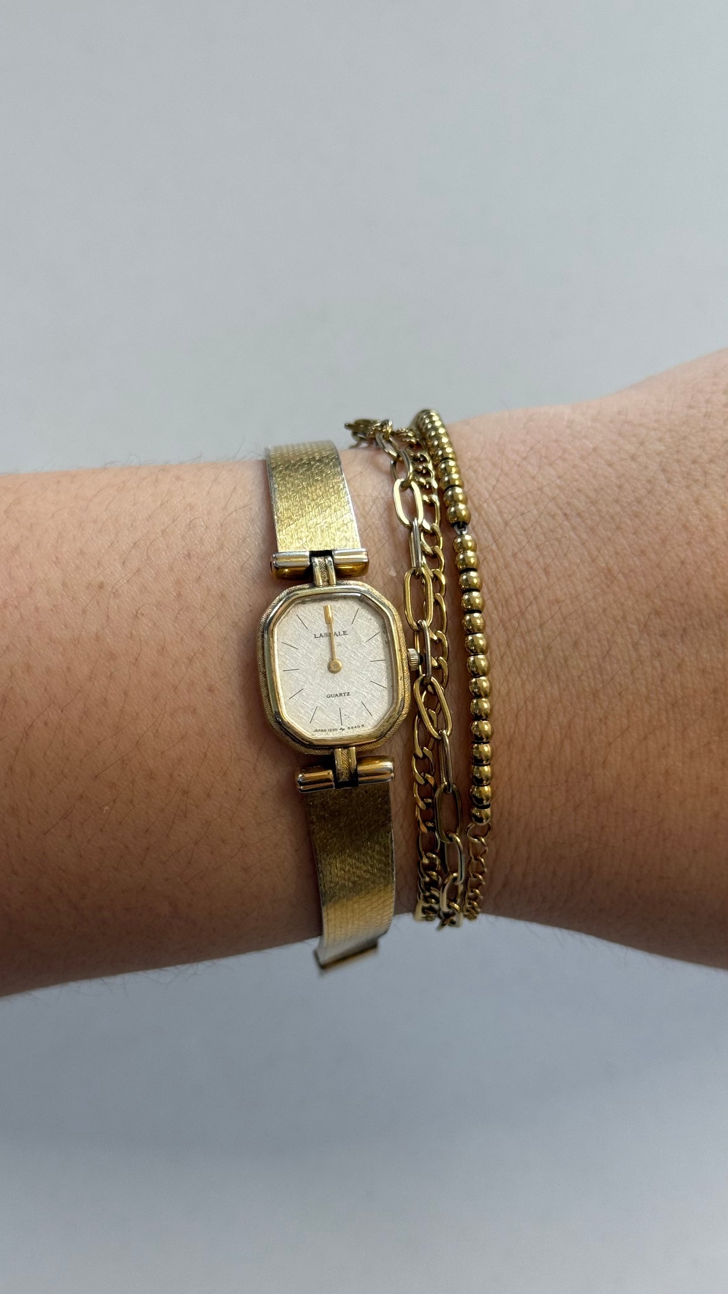 Lassale Gold Watch