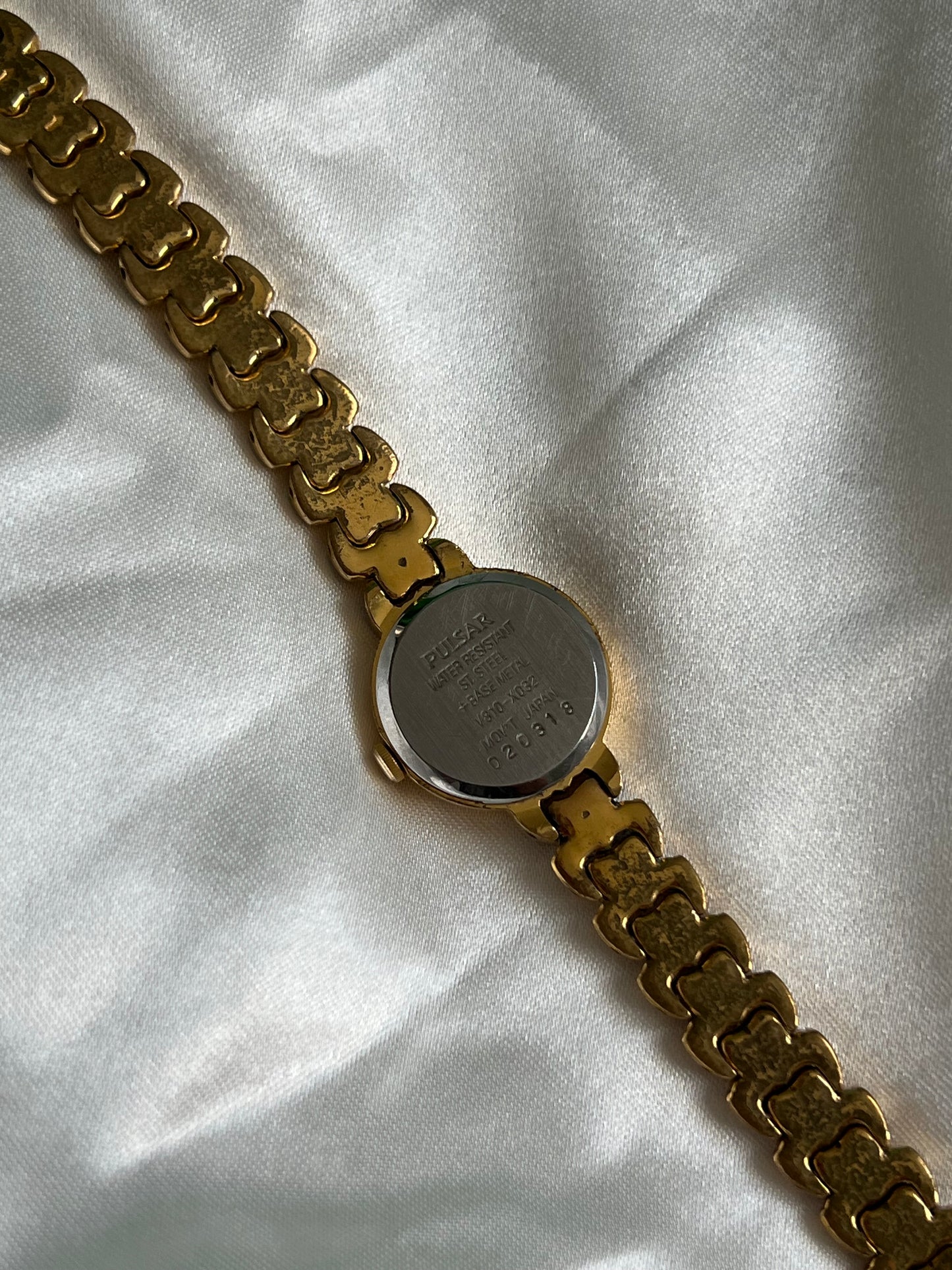 7” Gold Pulsar Watch