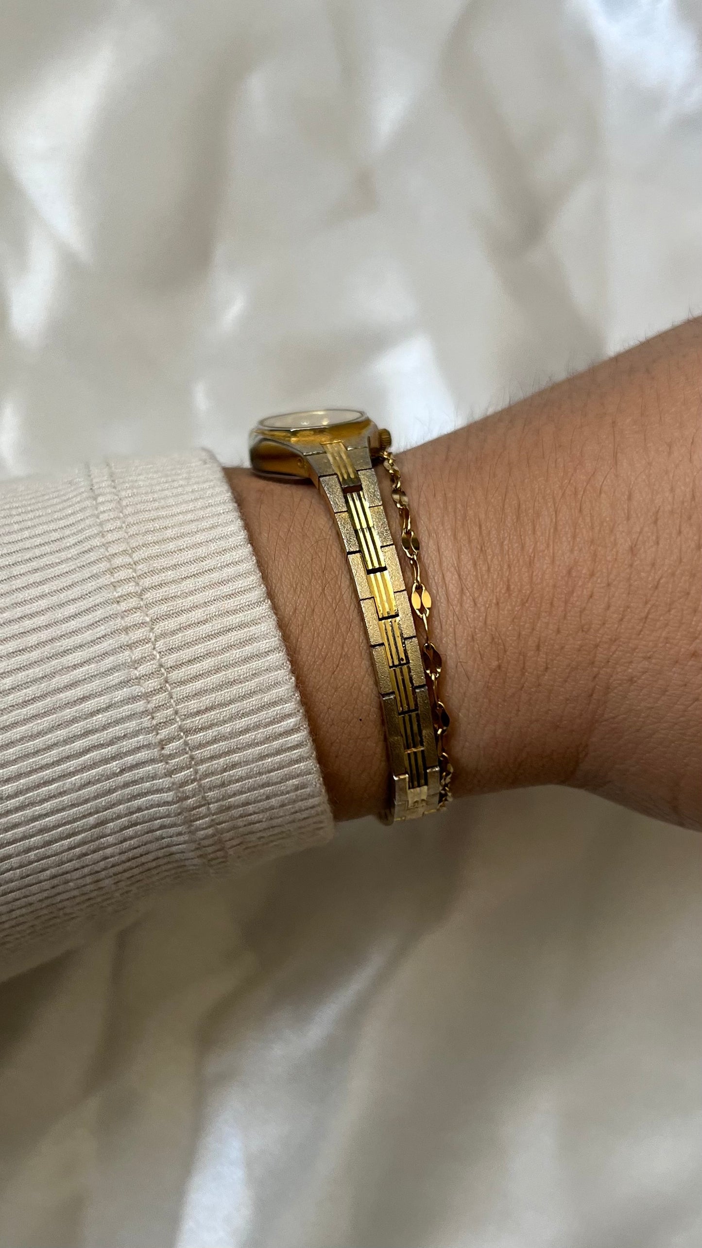 7.25” Gold Dainty Watch