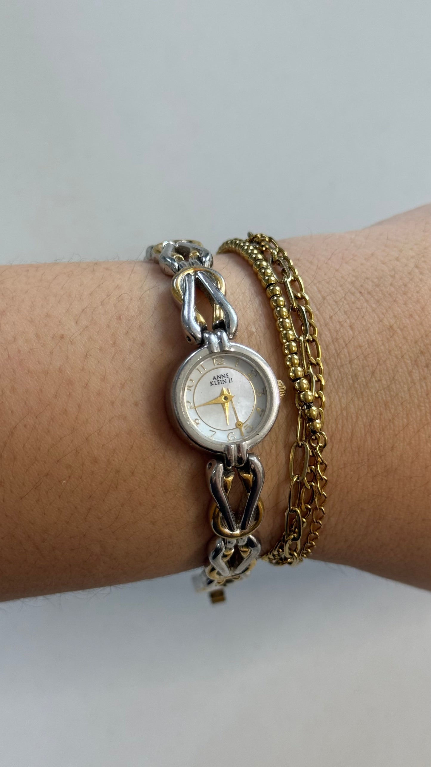 Anne Klein Two Tone Watch