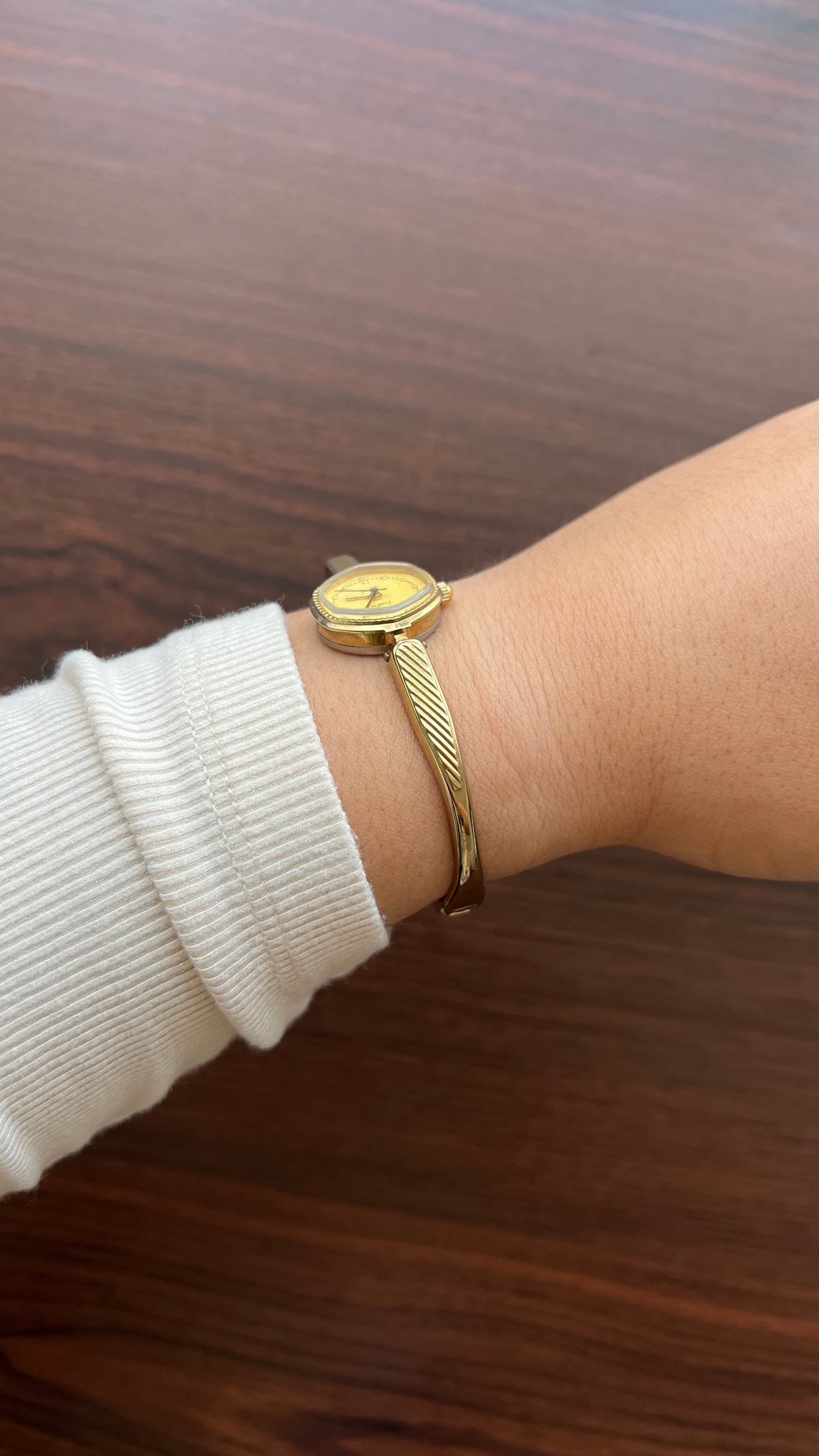 5.75” Gold Dainty Watch