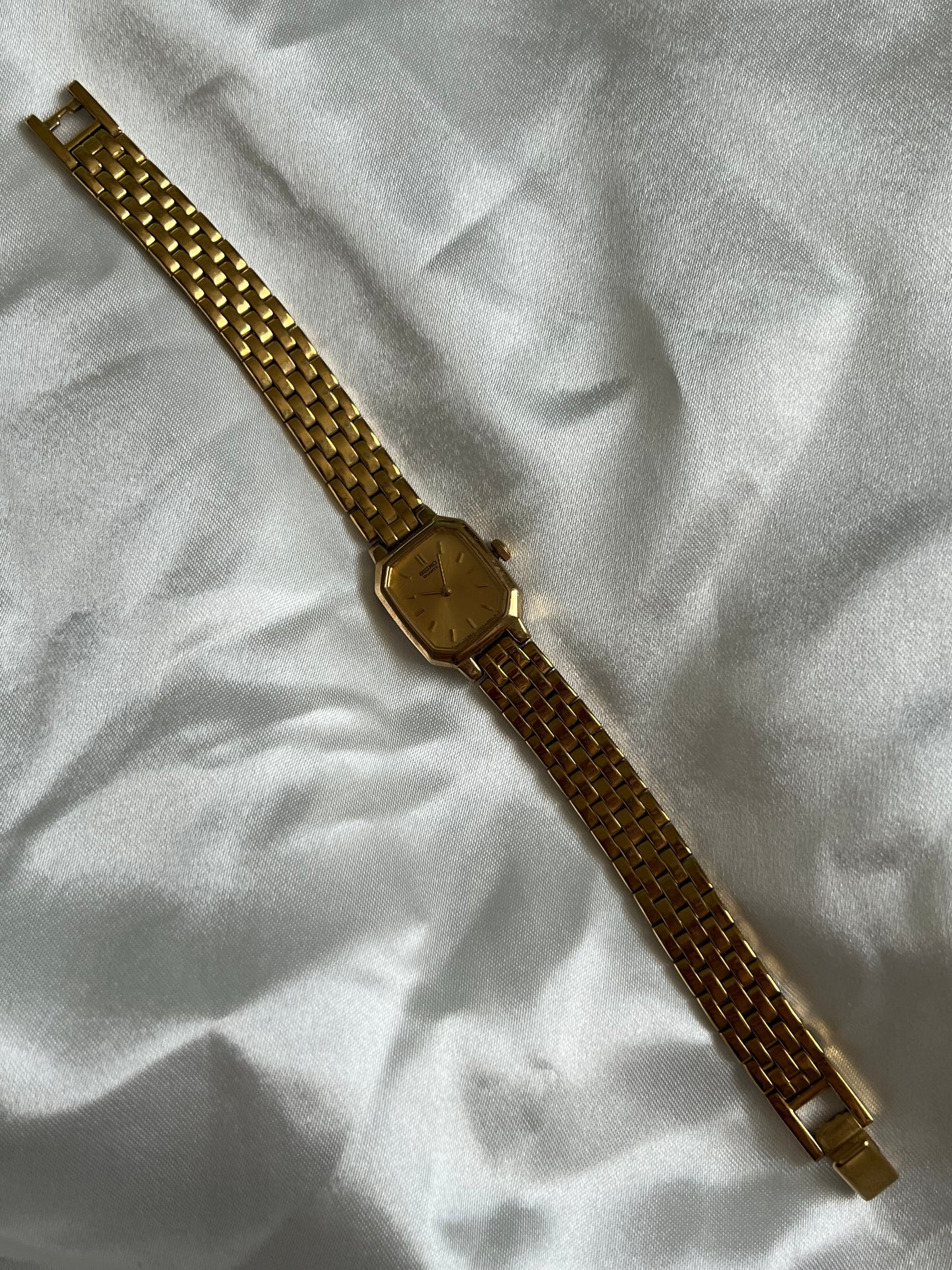 7” Gold Seiko Watch