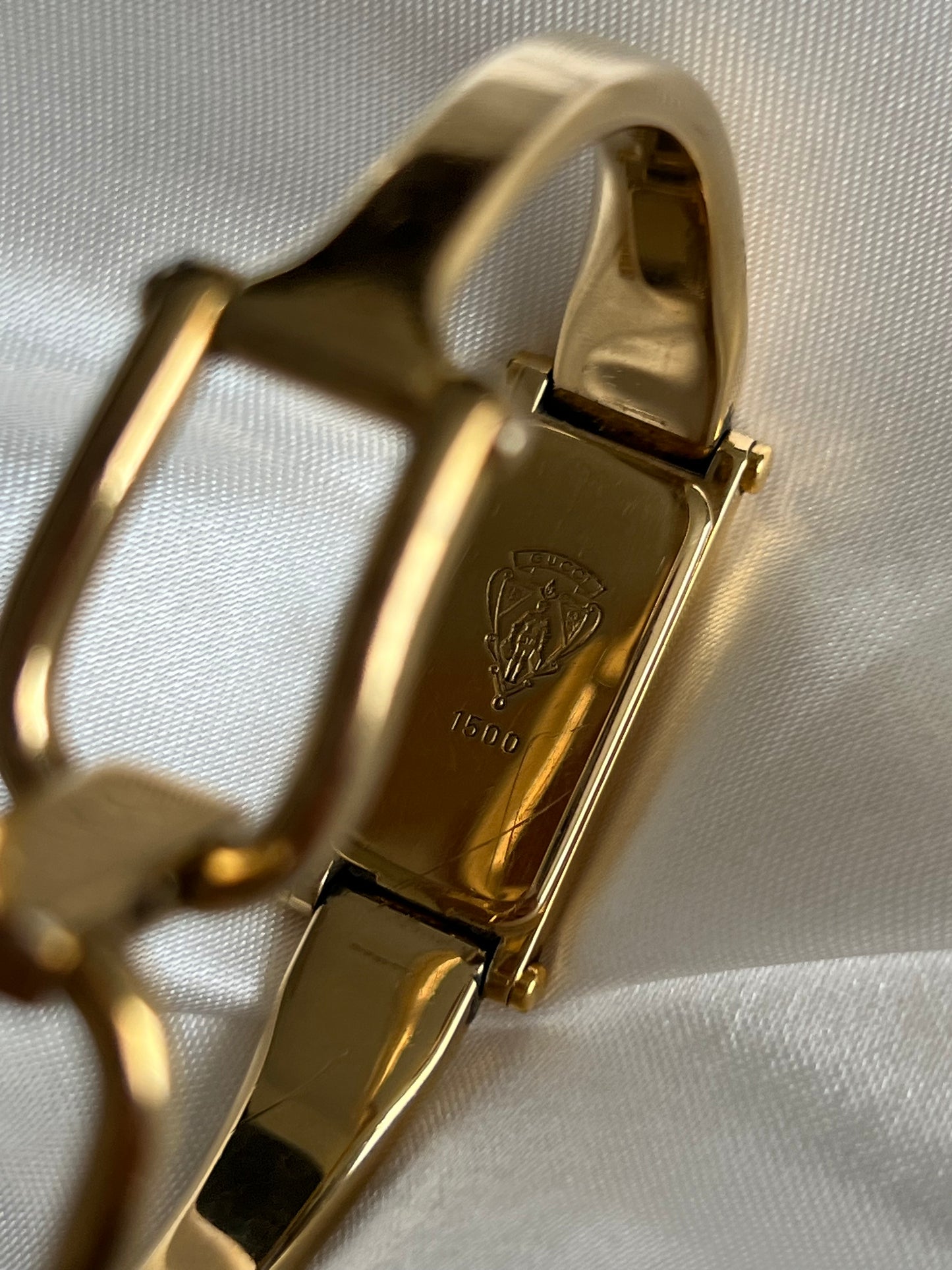 6.75” Gold Gucci Watch