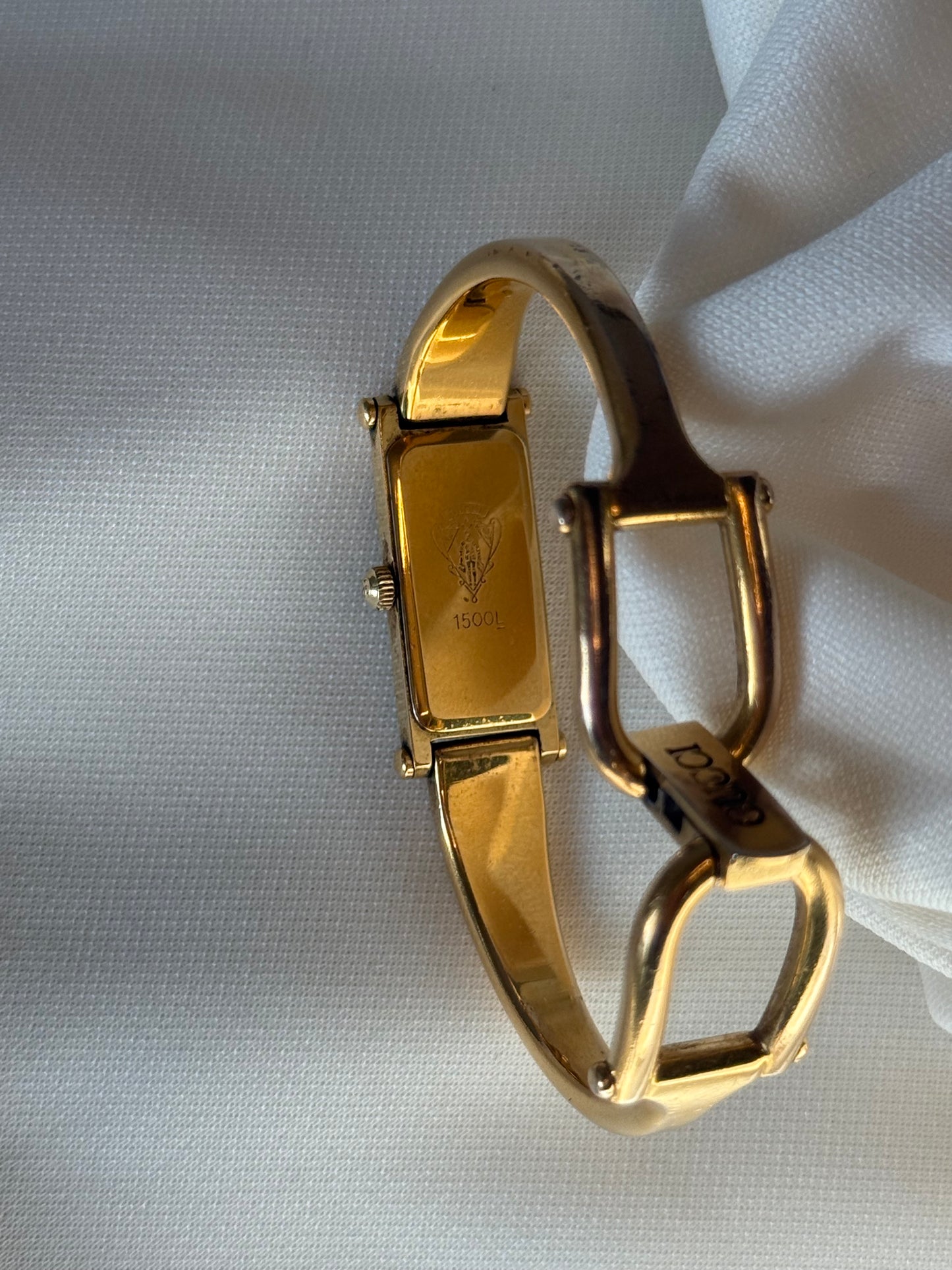6.5” Gold Gucci Watch