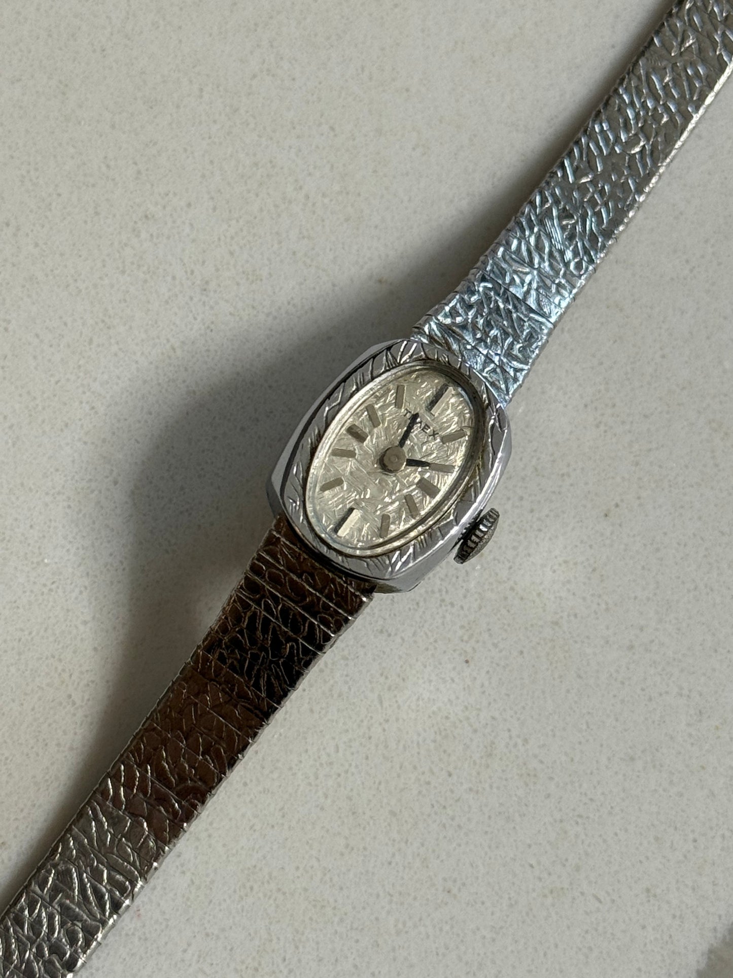 Adjustable Silver Timex Watch