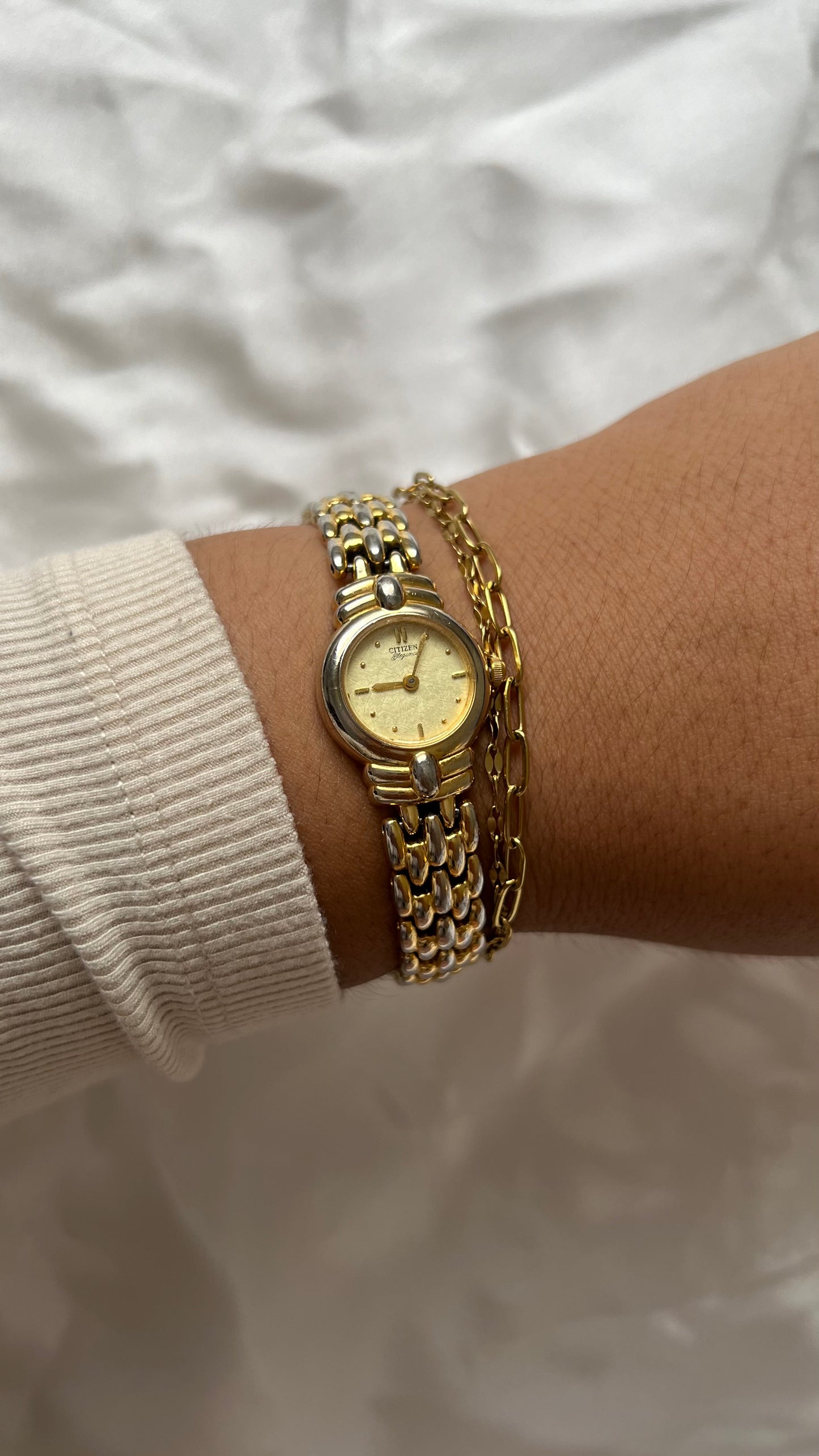 6.5” Citizen Gold Watch