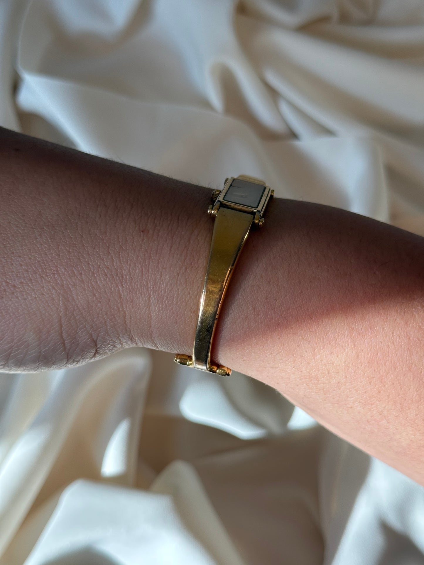 6.5” Gold Gucci Watch