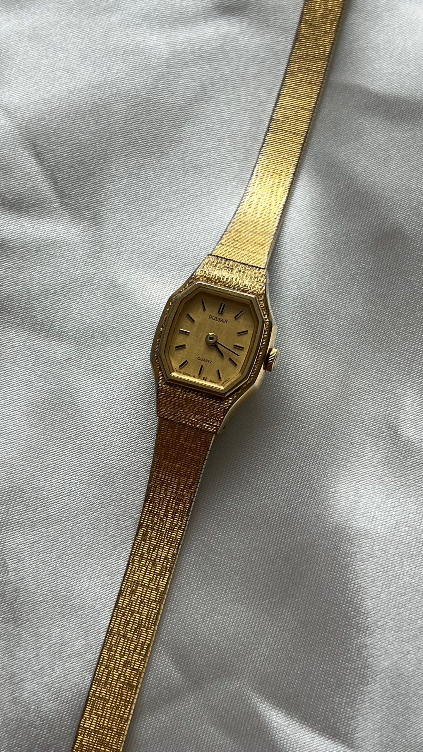 6.75” Pulsar Gold Watch