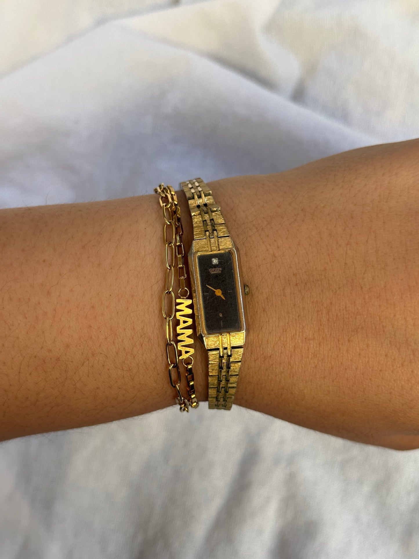 7.5” Gold Citizen Watch