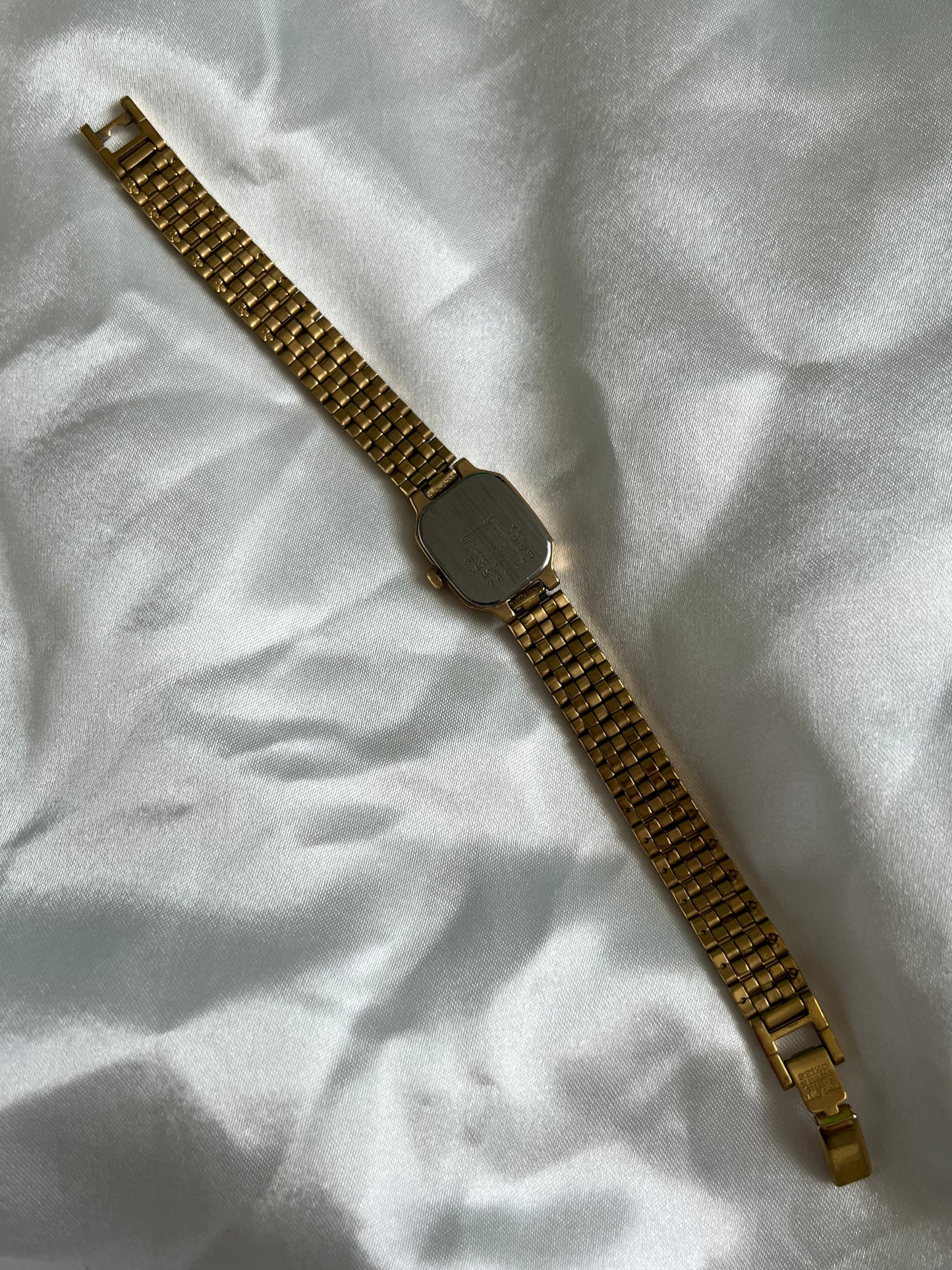 7” Gold Seiko Watch