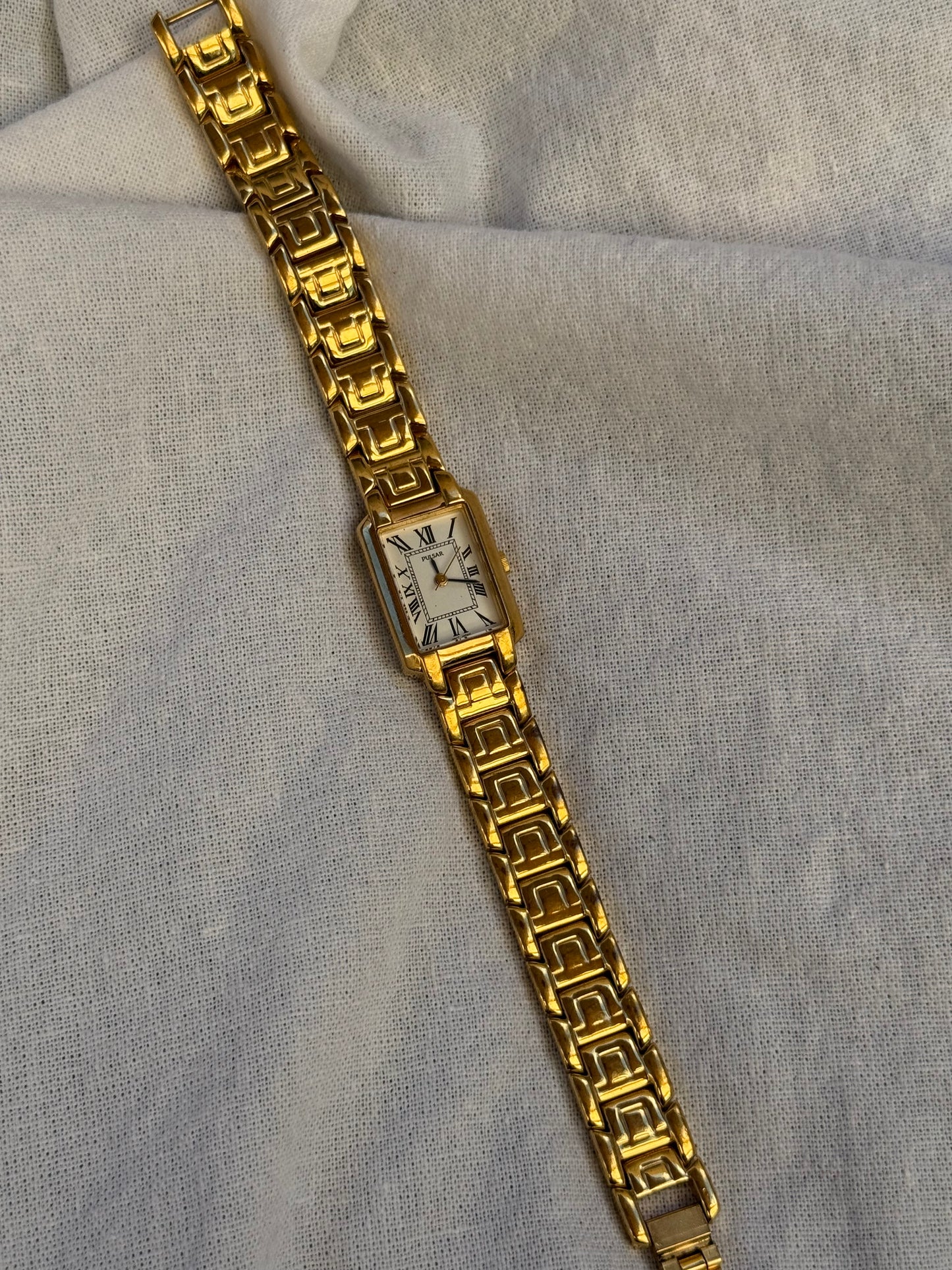 7.5” Gold Pulsar Watch