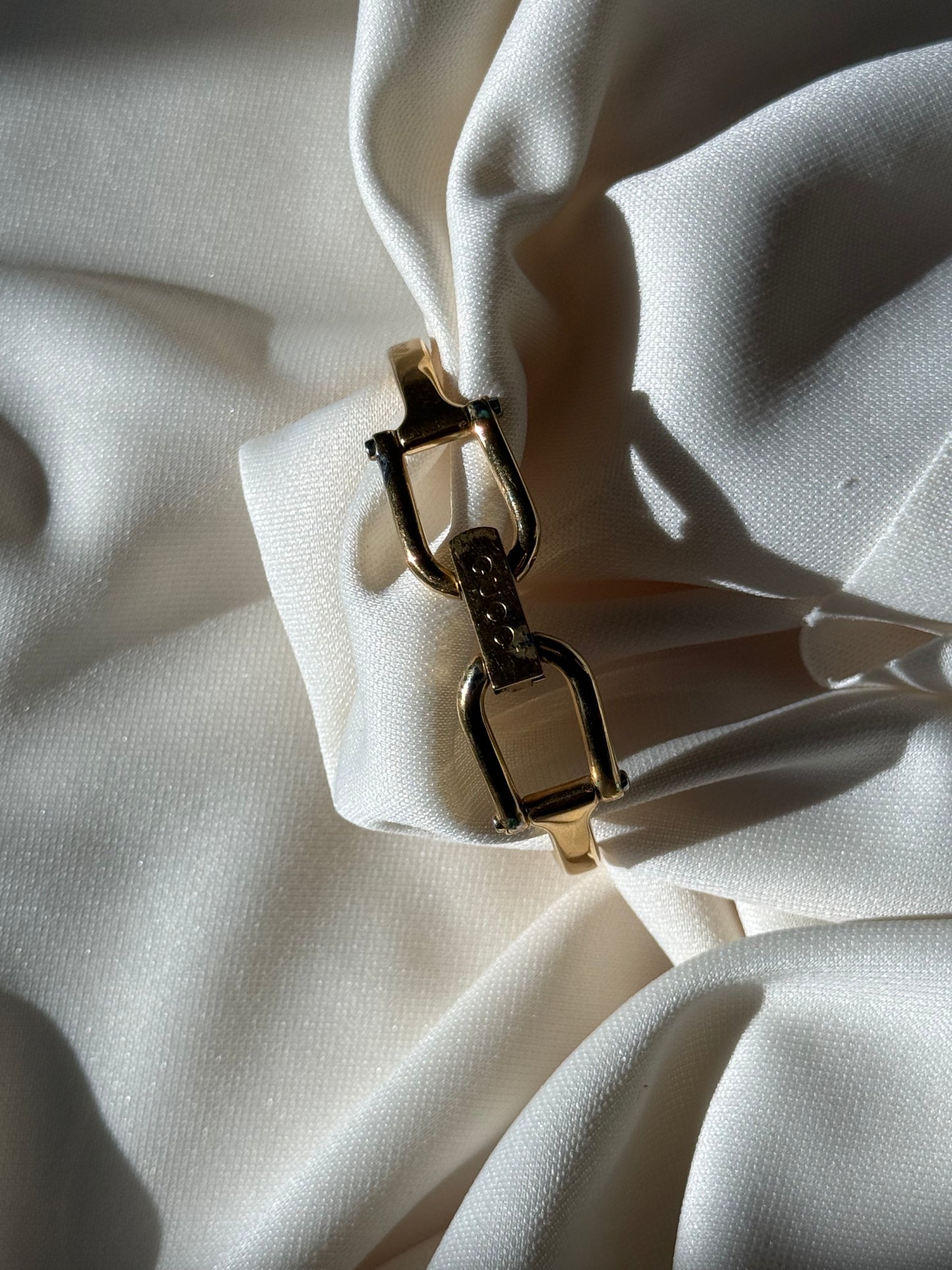 6.5” Gold Gucci Watch