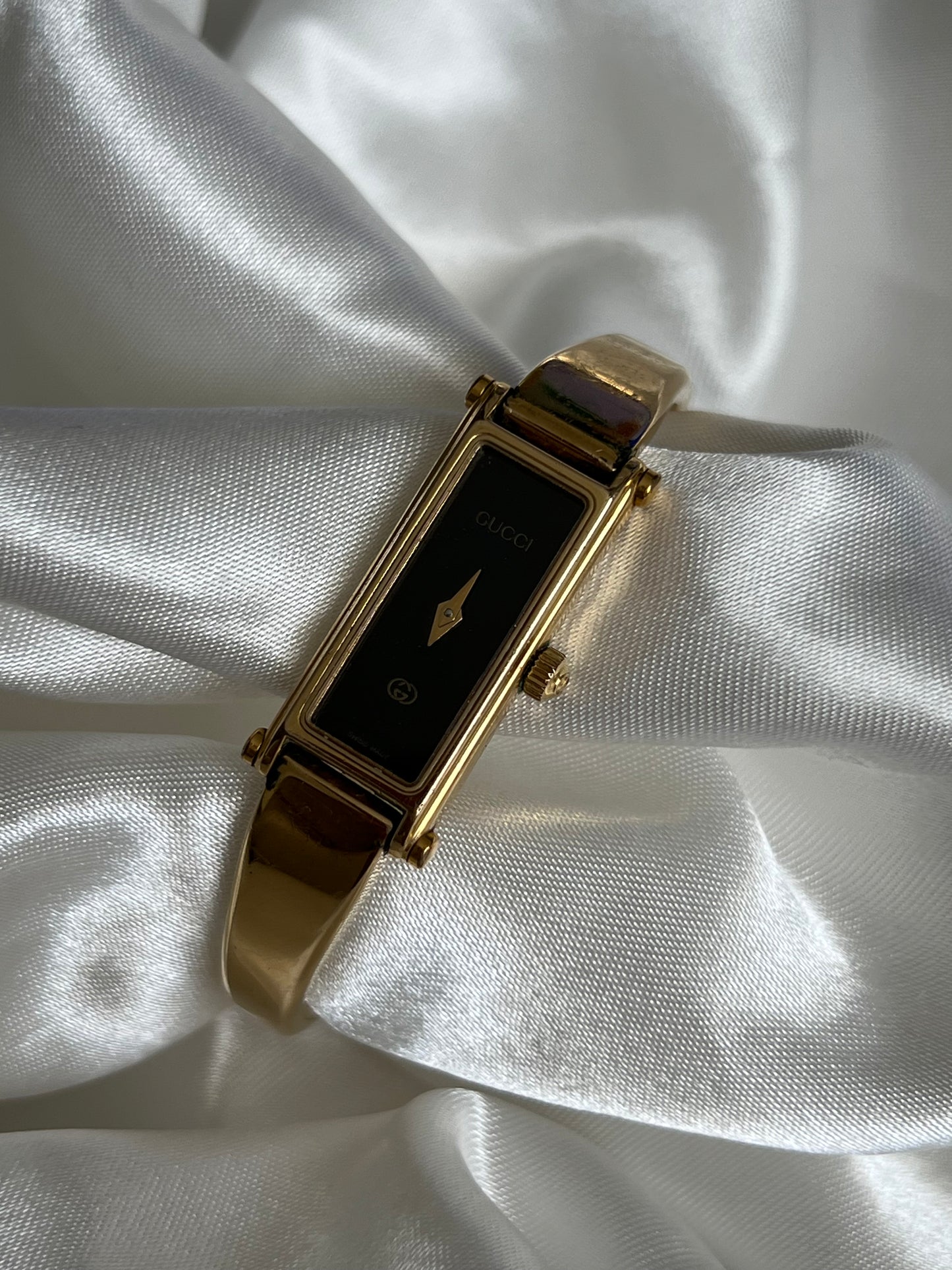 6.75” Gold Gucci Watch