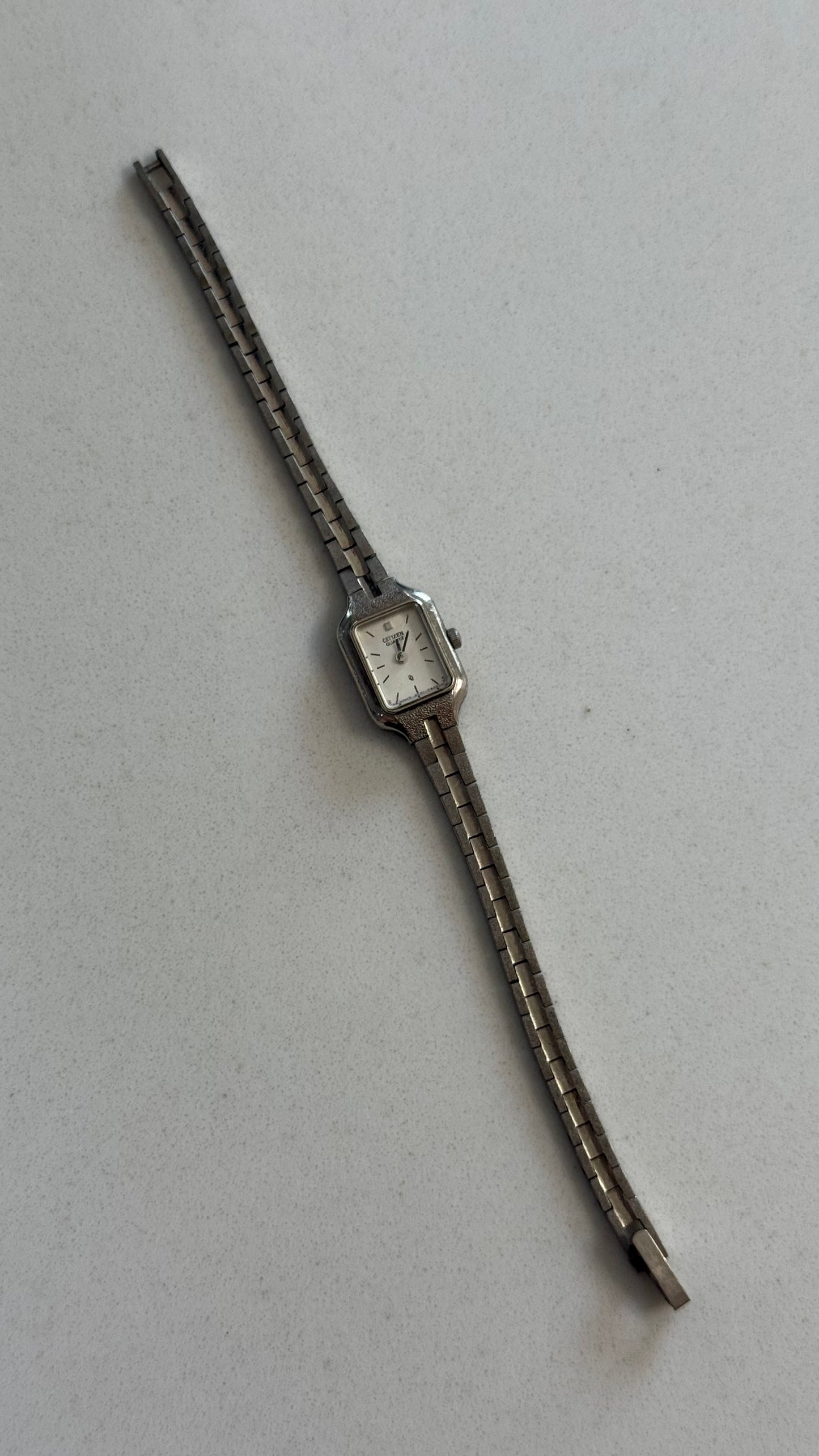 Dainty Silver Citizen Watch