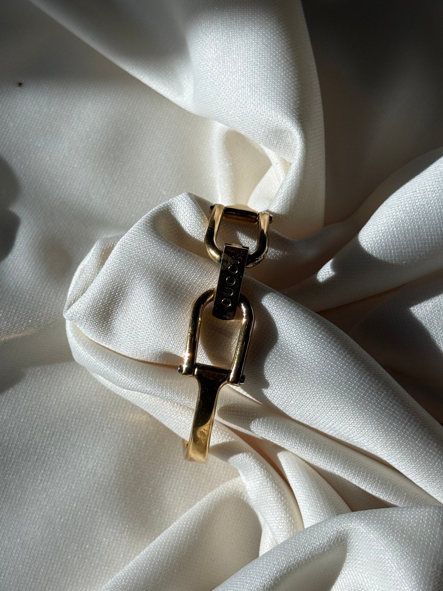 6.5” Gold Gucci Watch