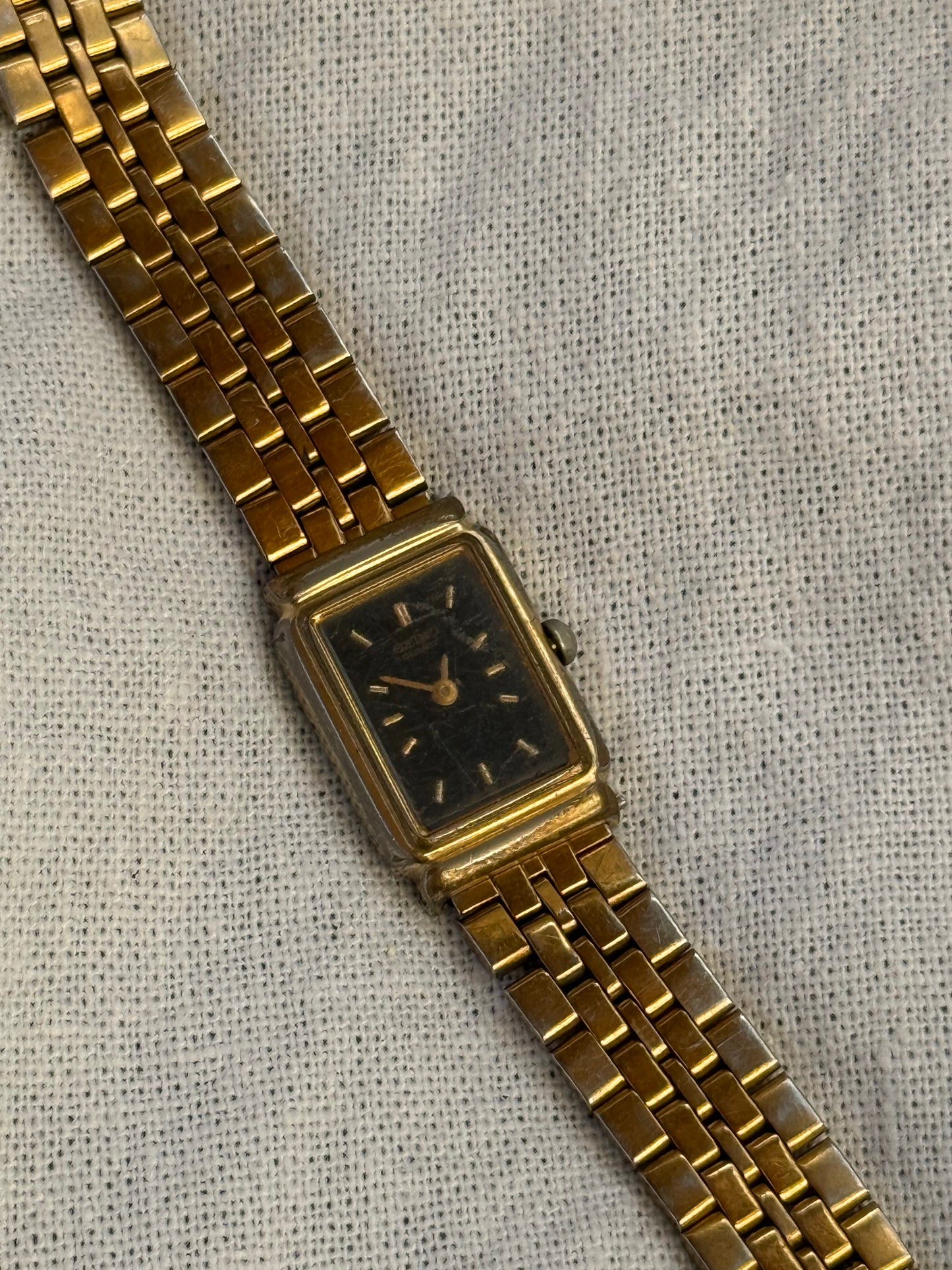 6” Gold Seiko Watch