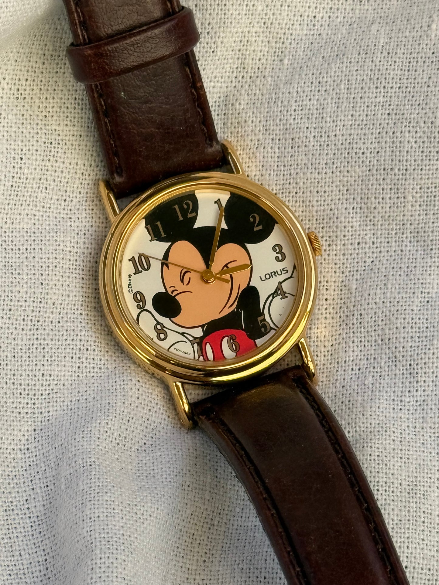Vintage Lorus Mickey Watch