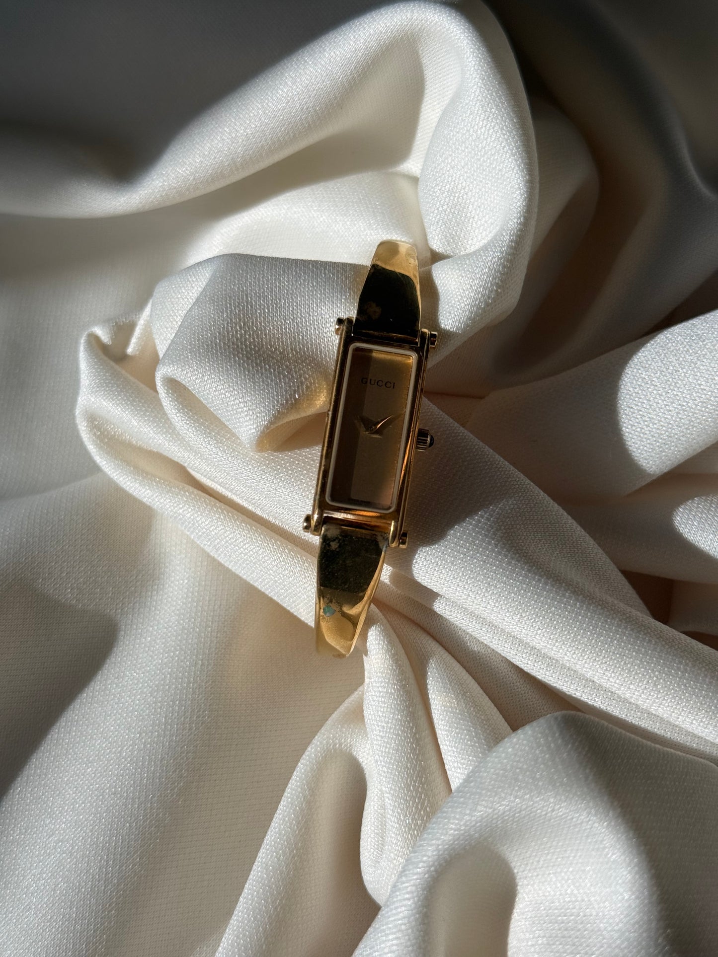 6.5” Gold Gucci Watch