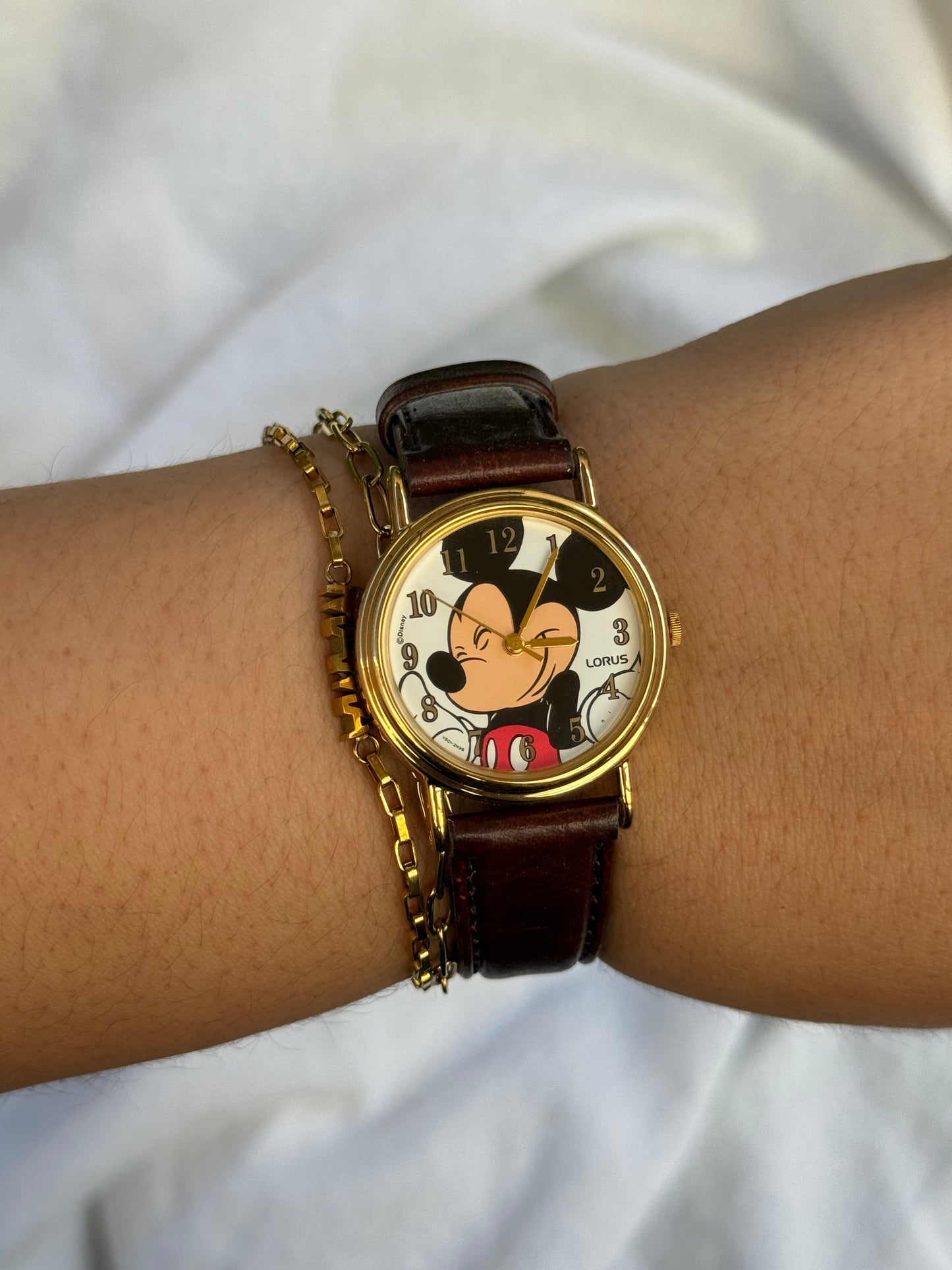 Vintage Lorus Mickey Watch