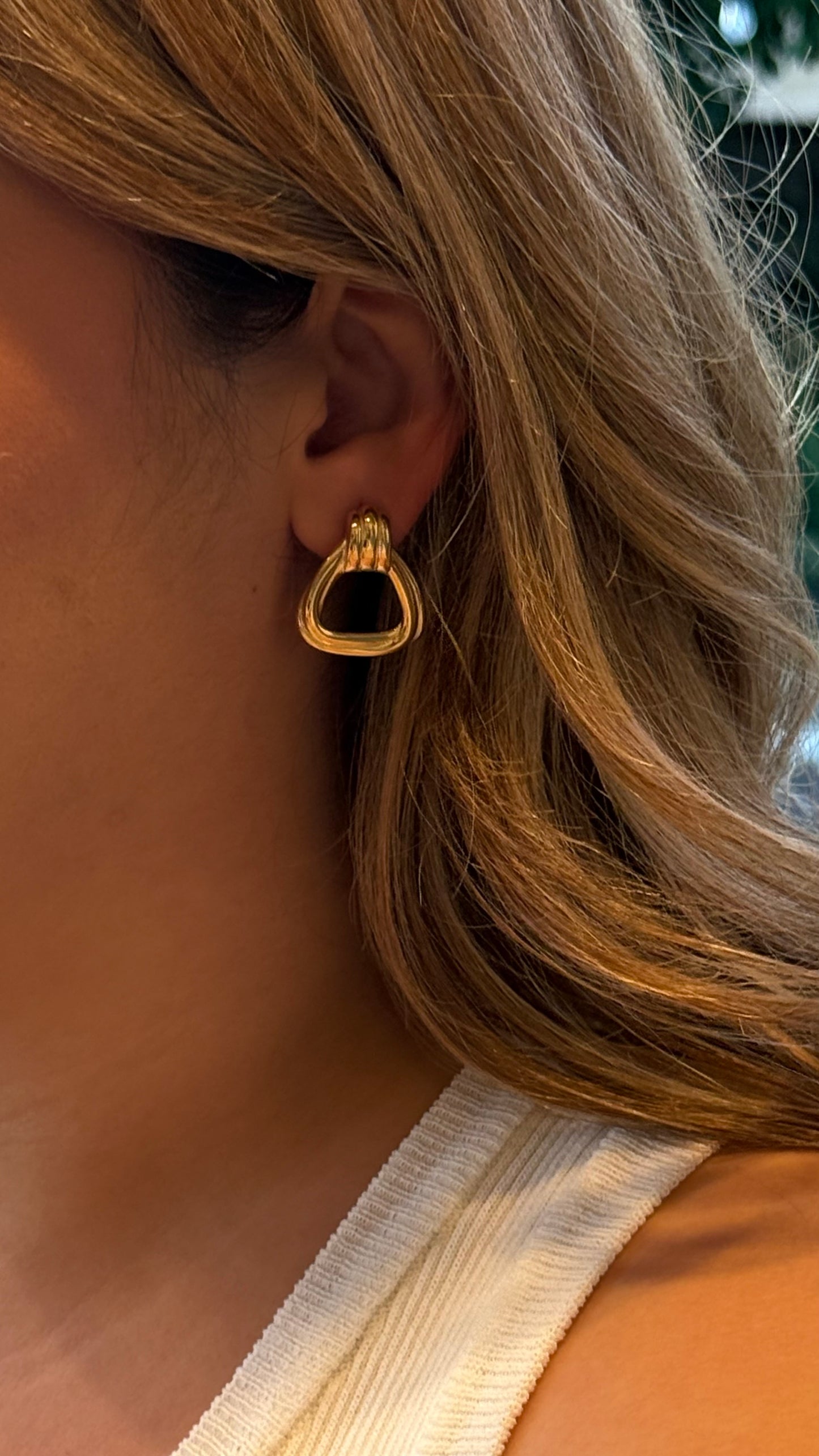 Eve Golden Earrings