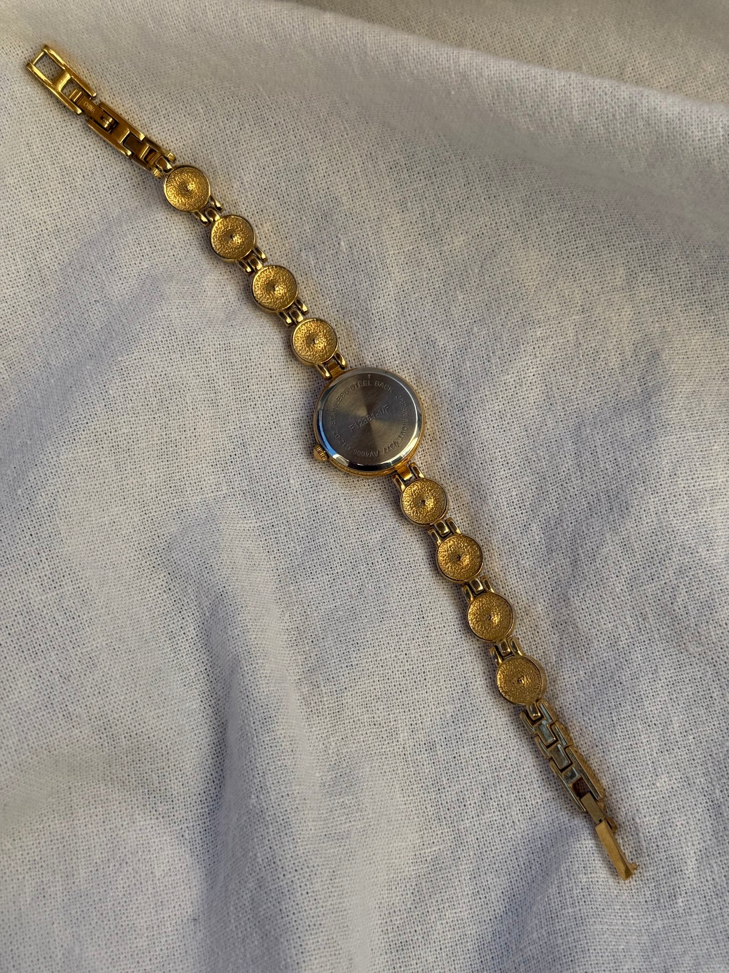 6.75” Gold Pearl Watch