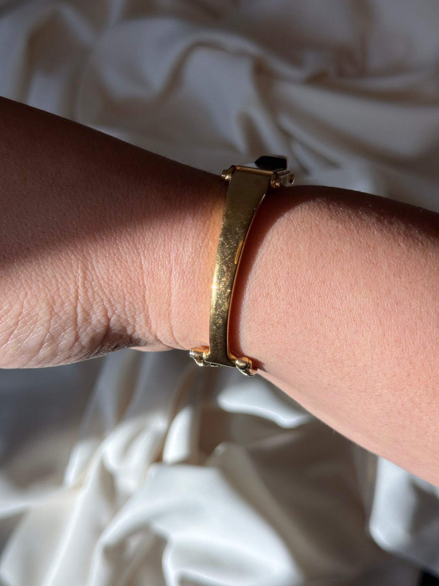 6.5” Gold Gucci Watch