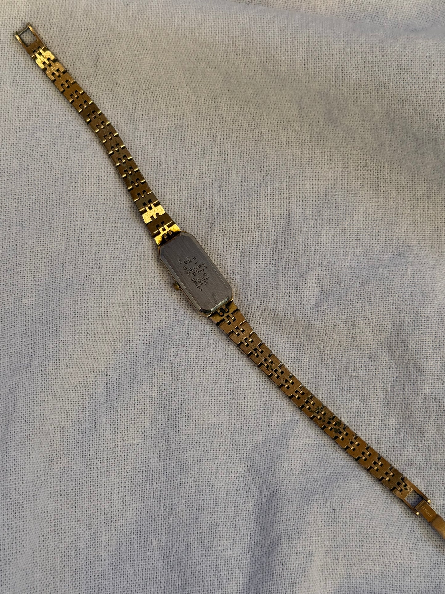 7.5” Gold Citizen Watch