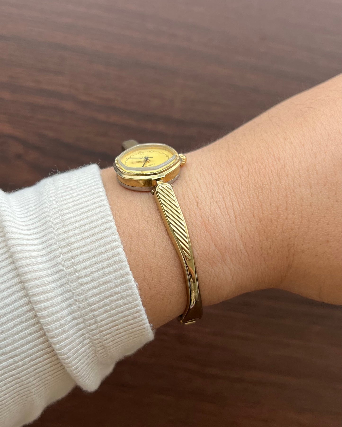 5.75” Gold Dainty Watch