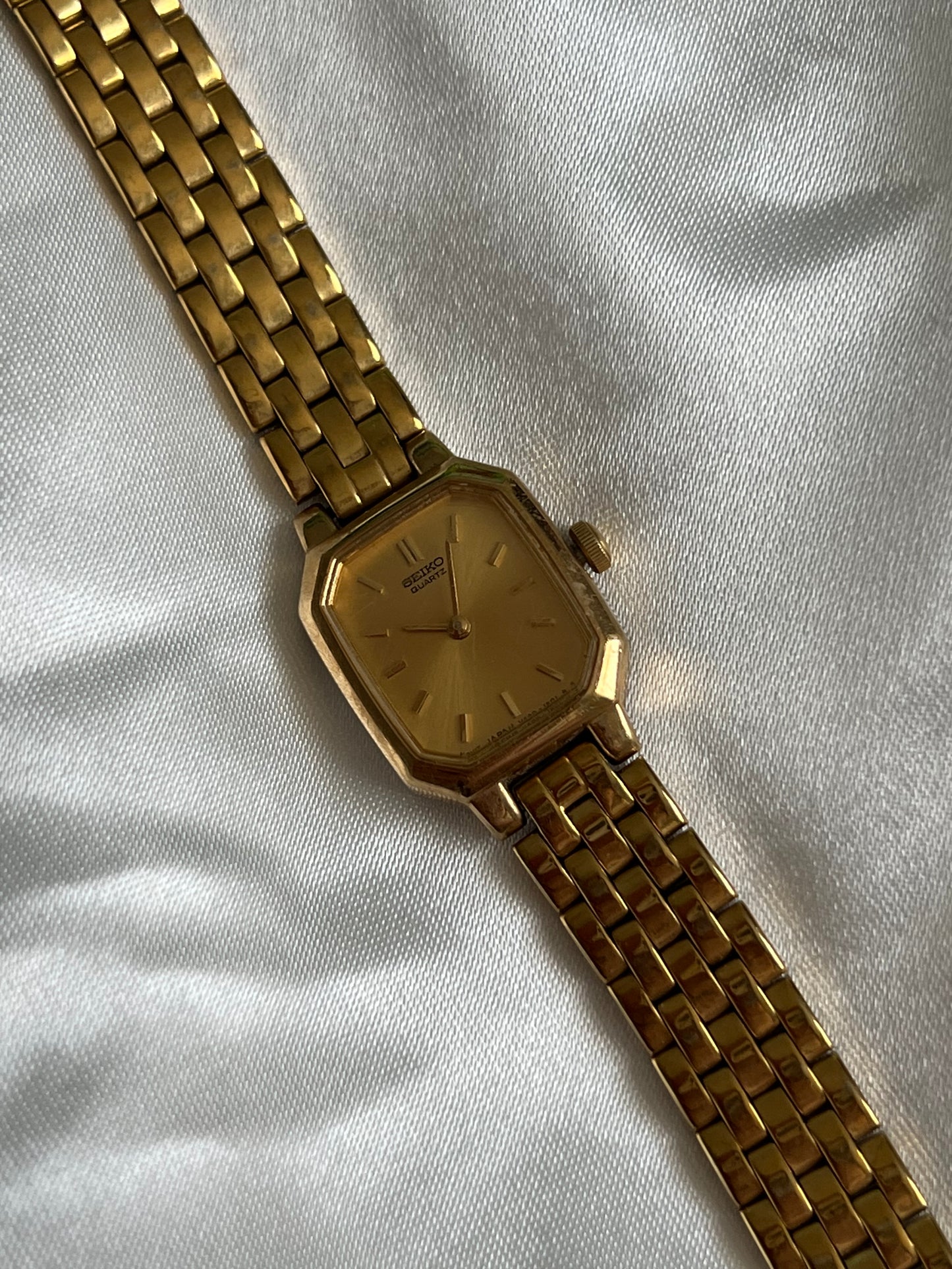 7” Gold Seiko Watch