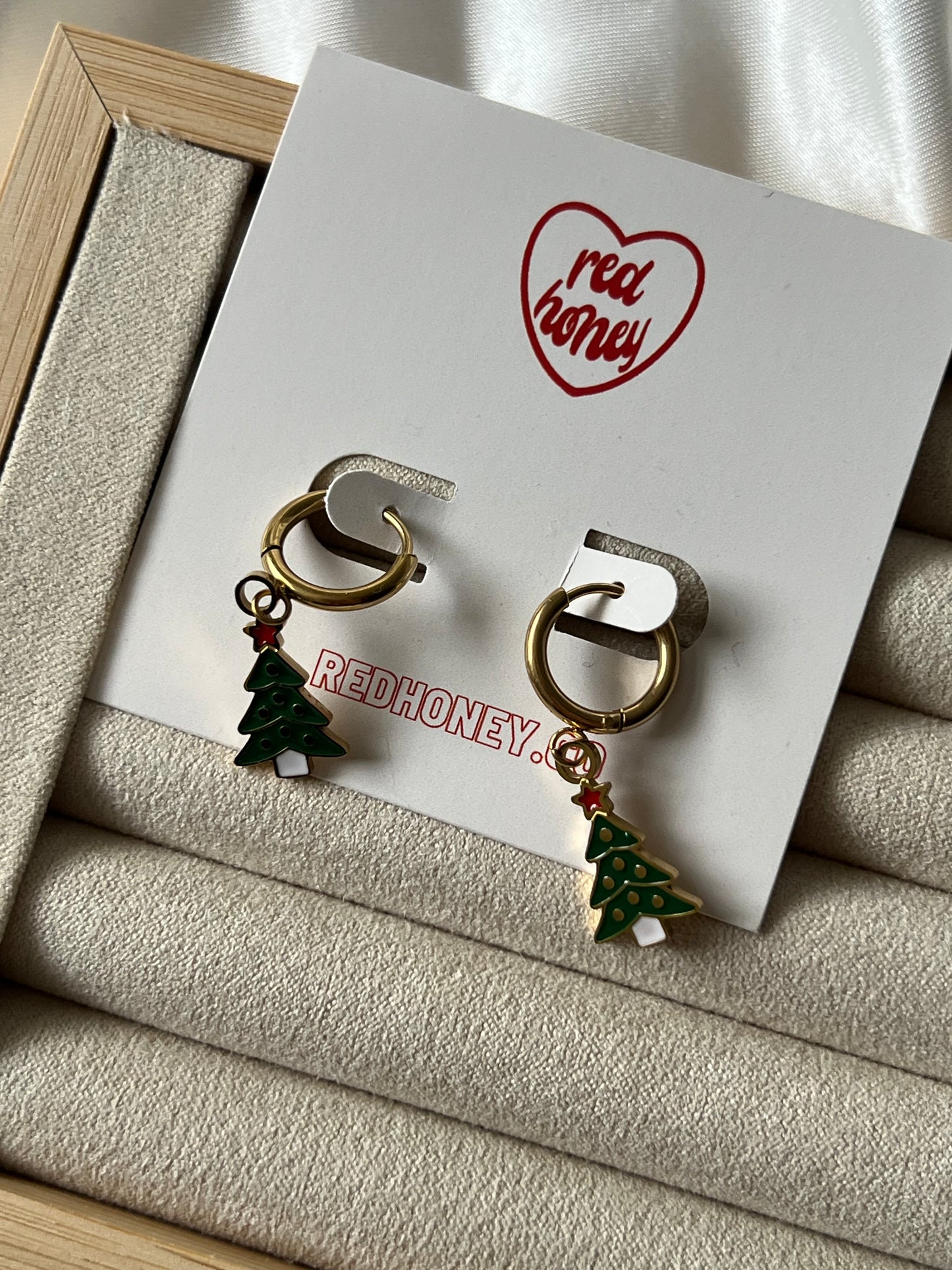 Christmas Tree Earrings