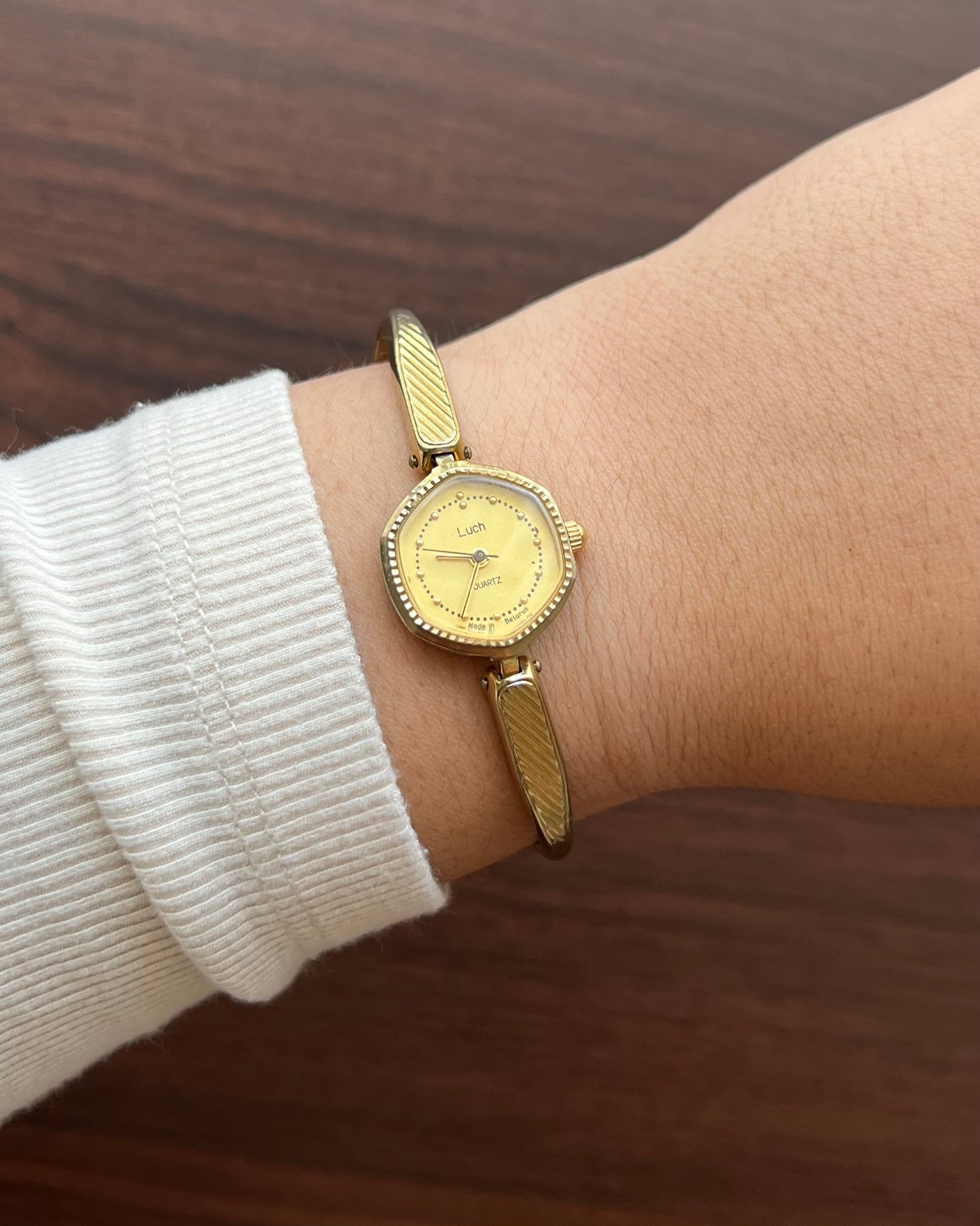 5.75” Gold Dainty Watch