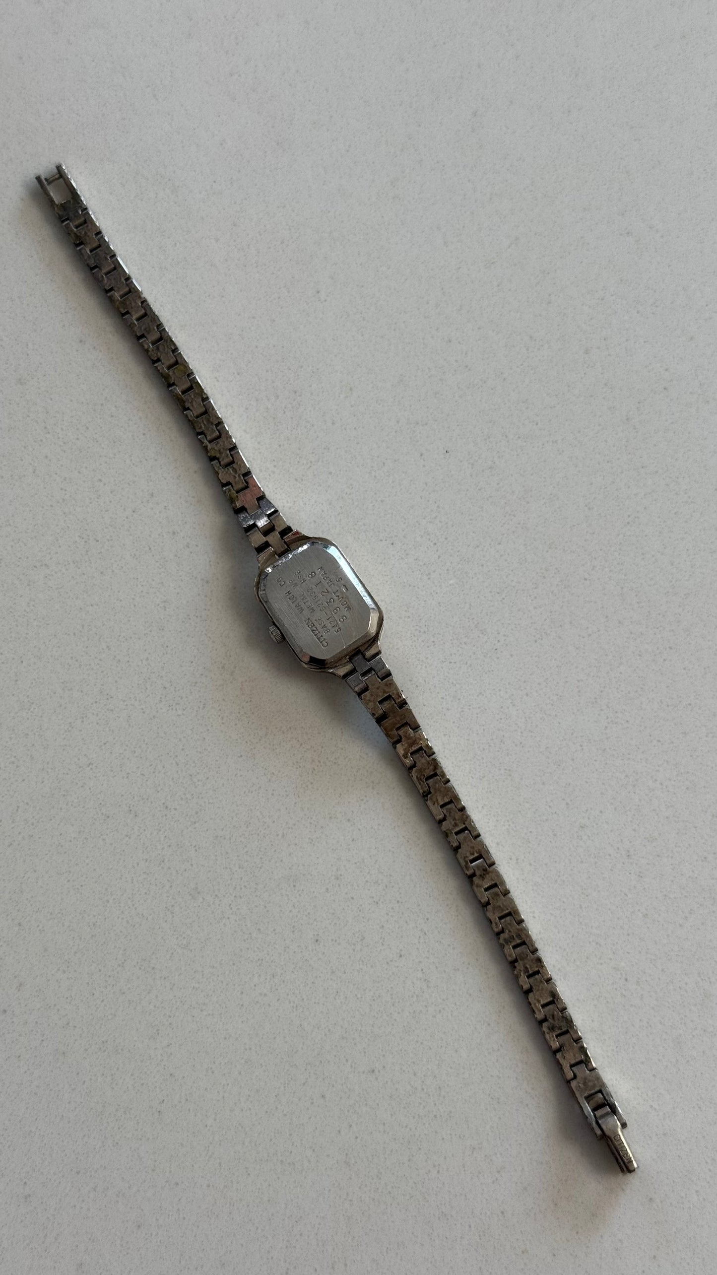 Dainty Silver Citizen Watch