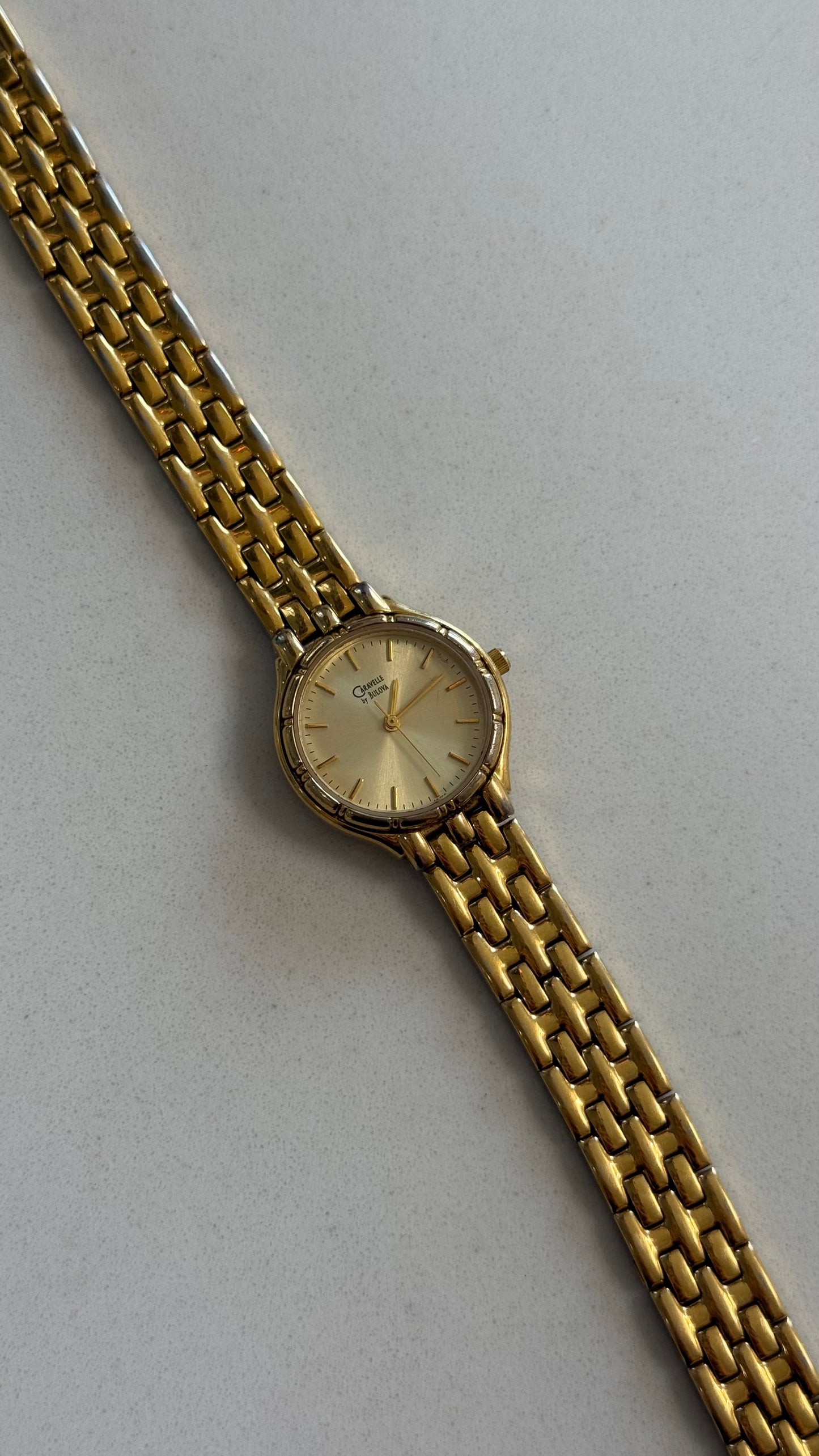 Gold Caravelle by Bulova Watch