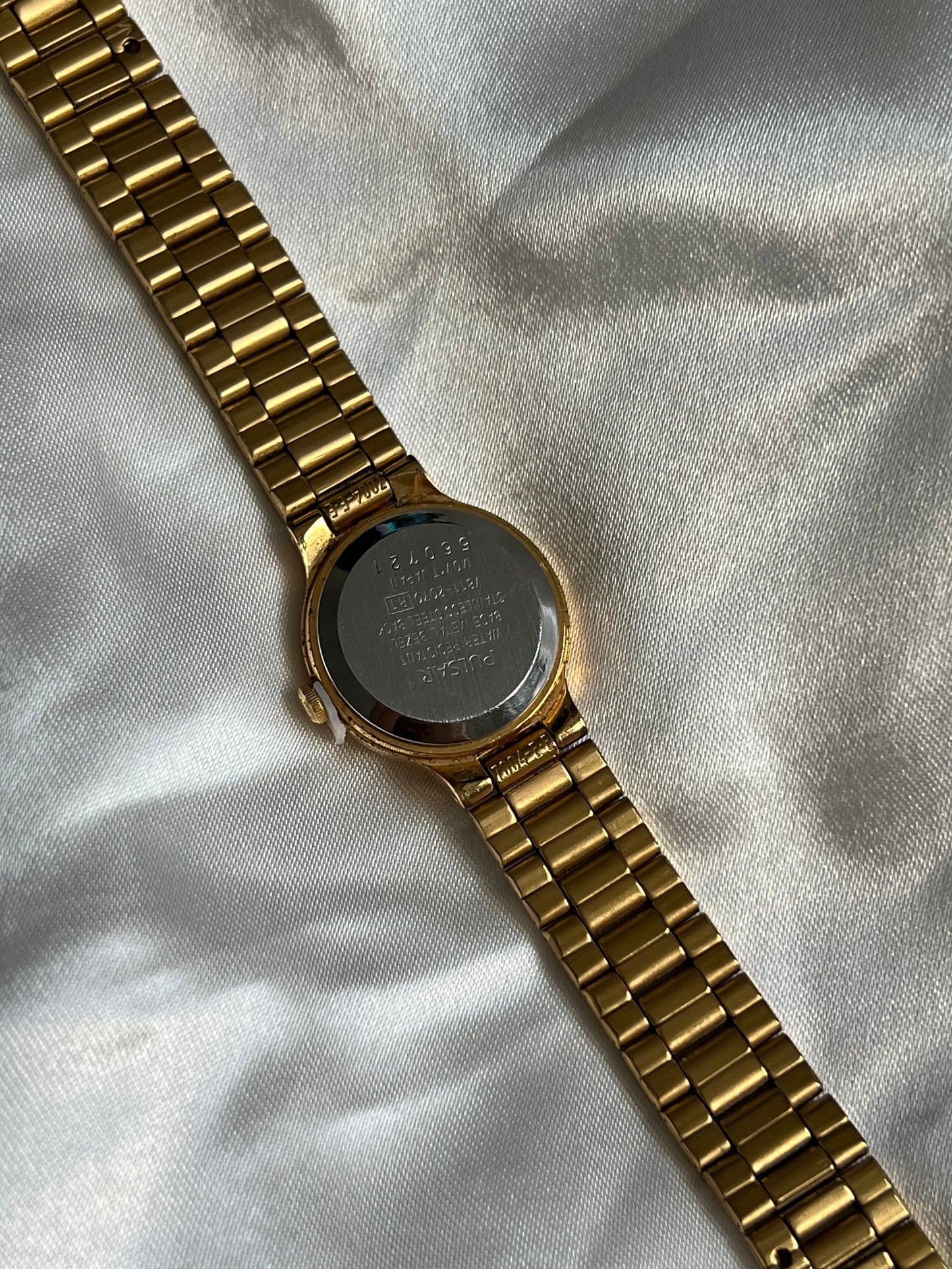 6” Gold Pulsar Watch