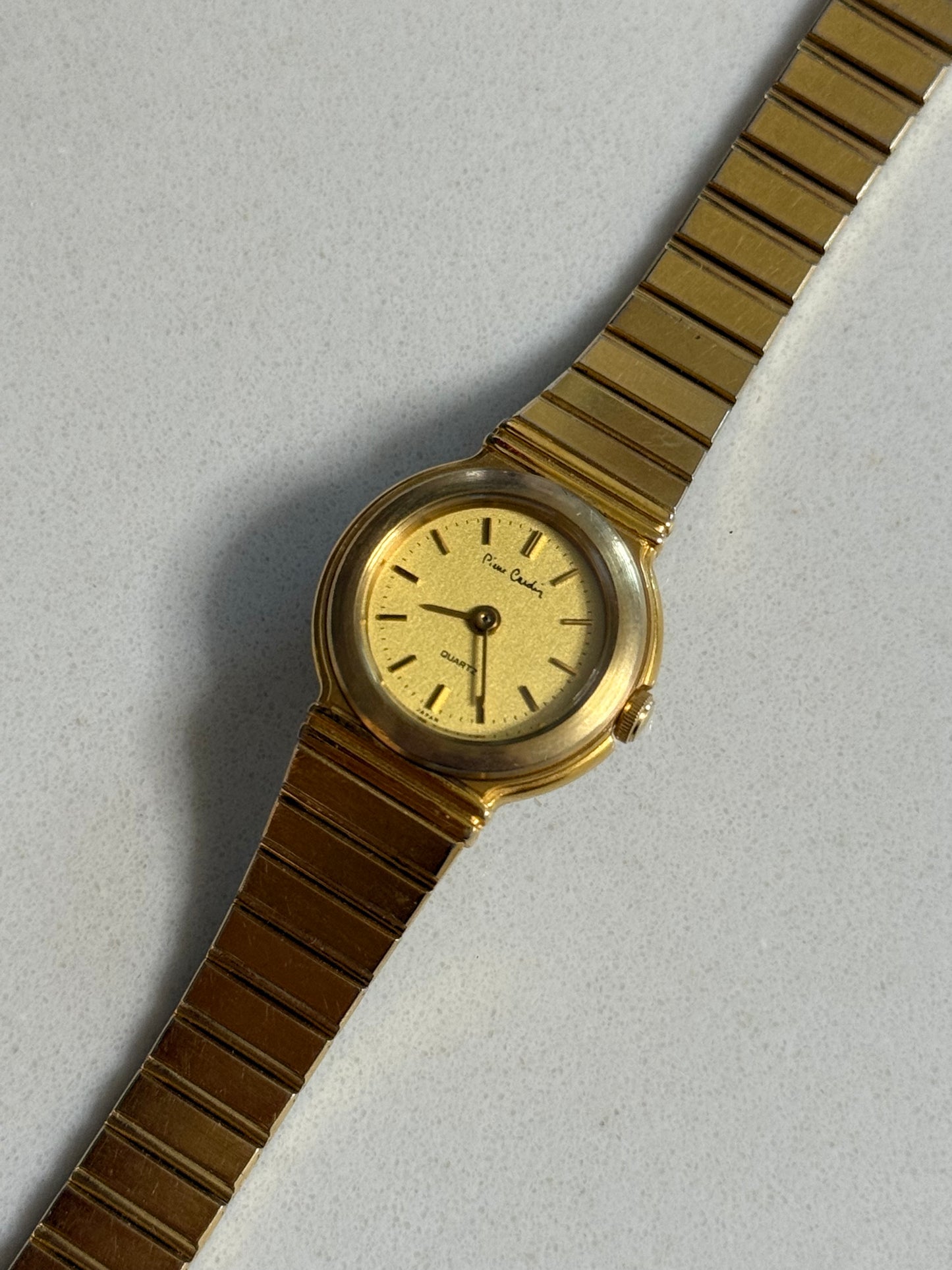 7” Gold Pierre Cardin Watch