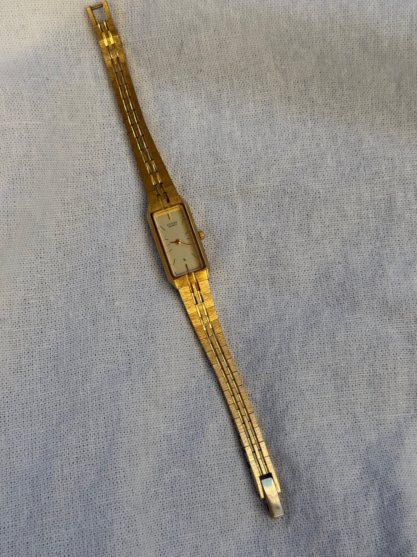 6” Gold Citizen Watch