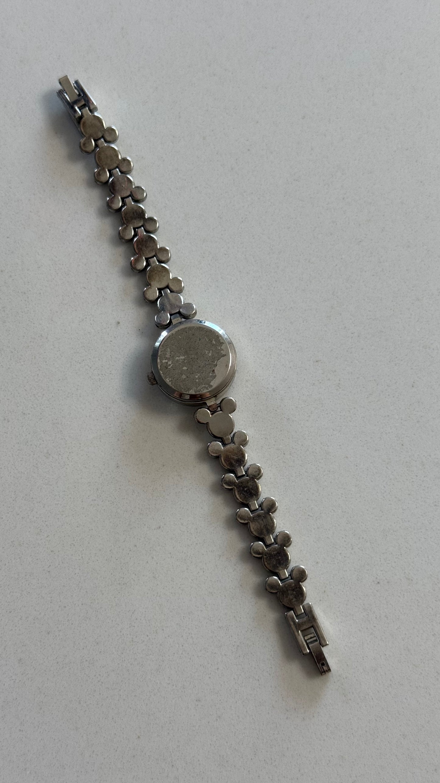 Silver Watch- Mickey Bands