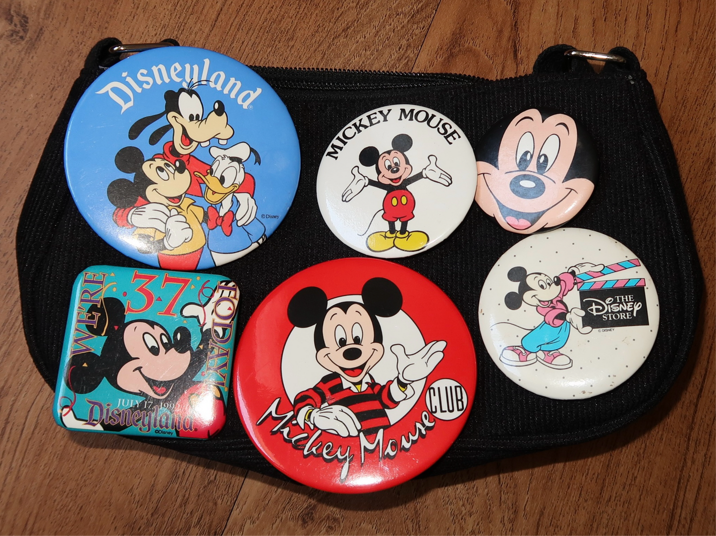 Mickey Vintage Pins Purse