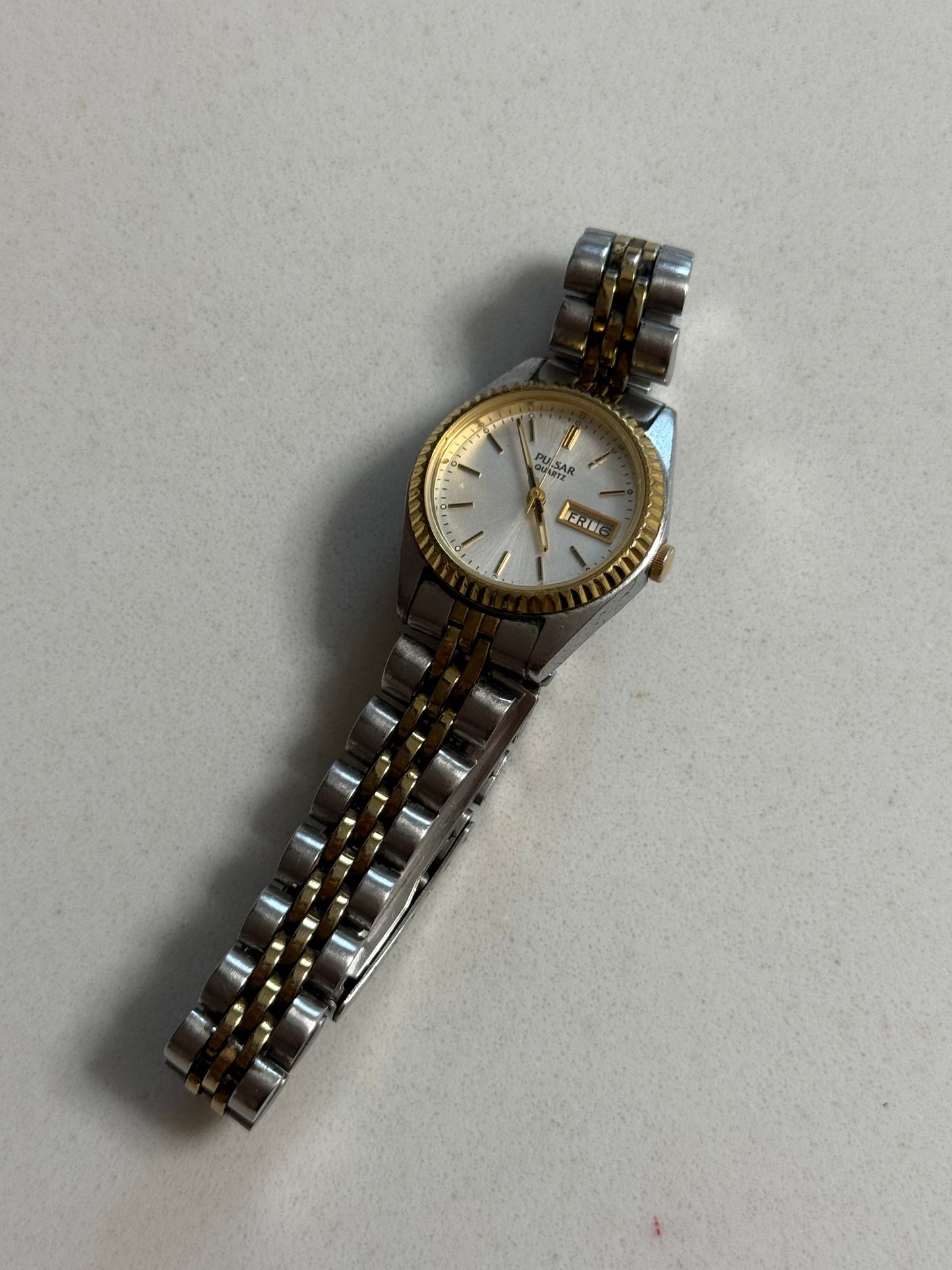 6.25” Two tone Watch