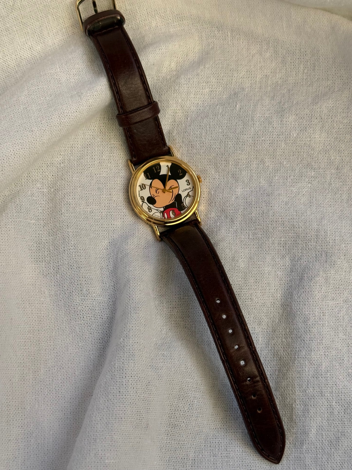 Vintage Lorus Mickey Watch