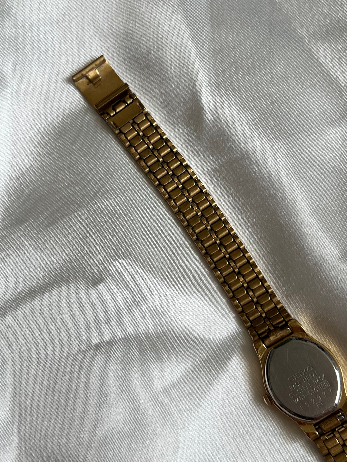 8” Gold Seiko Watch