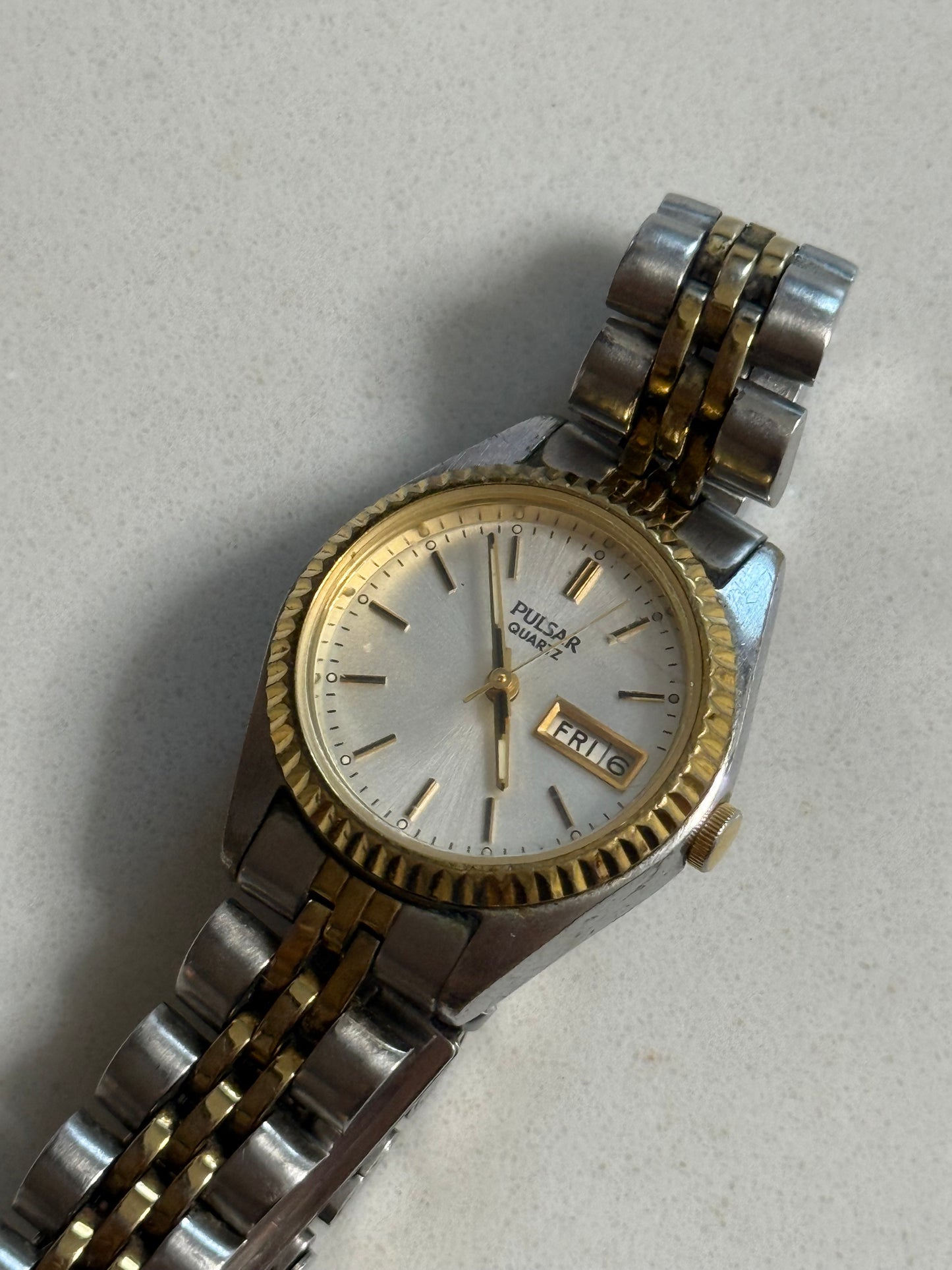 6.25” Two tone Watch