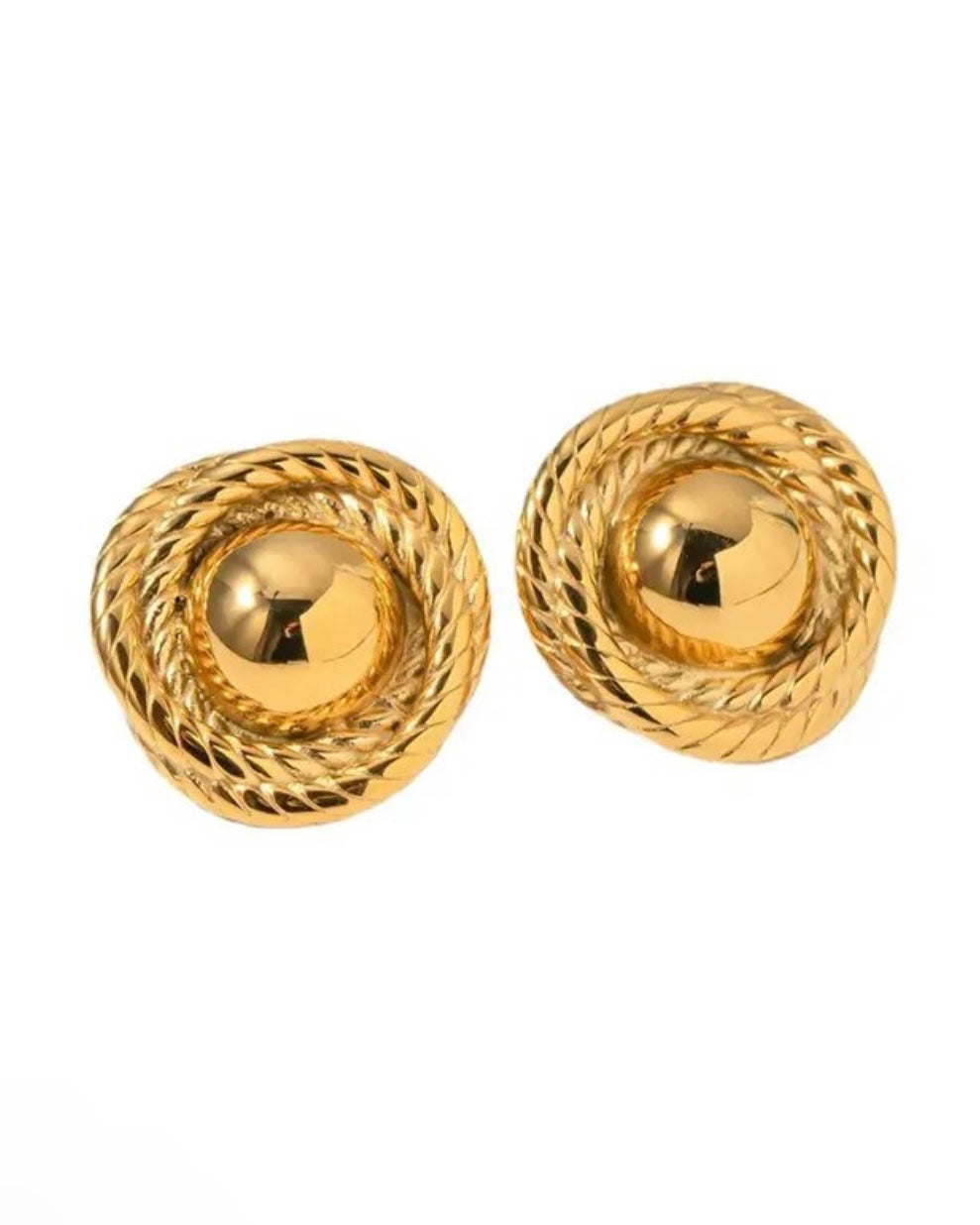 Ambrose Gold Stud Earrings