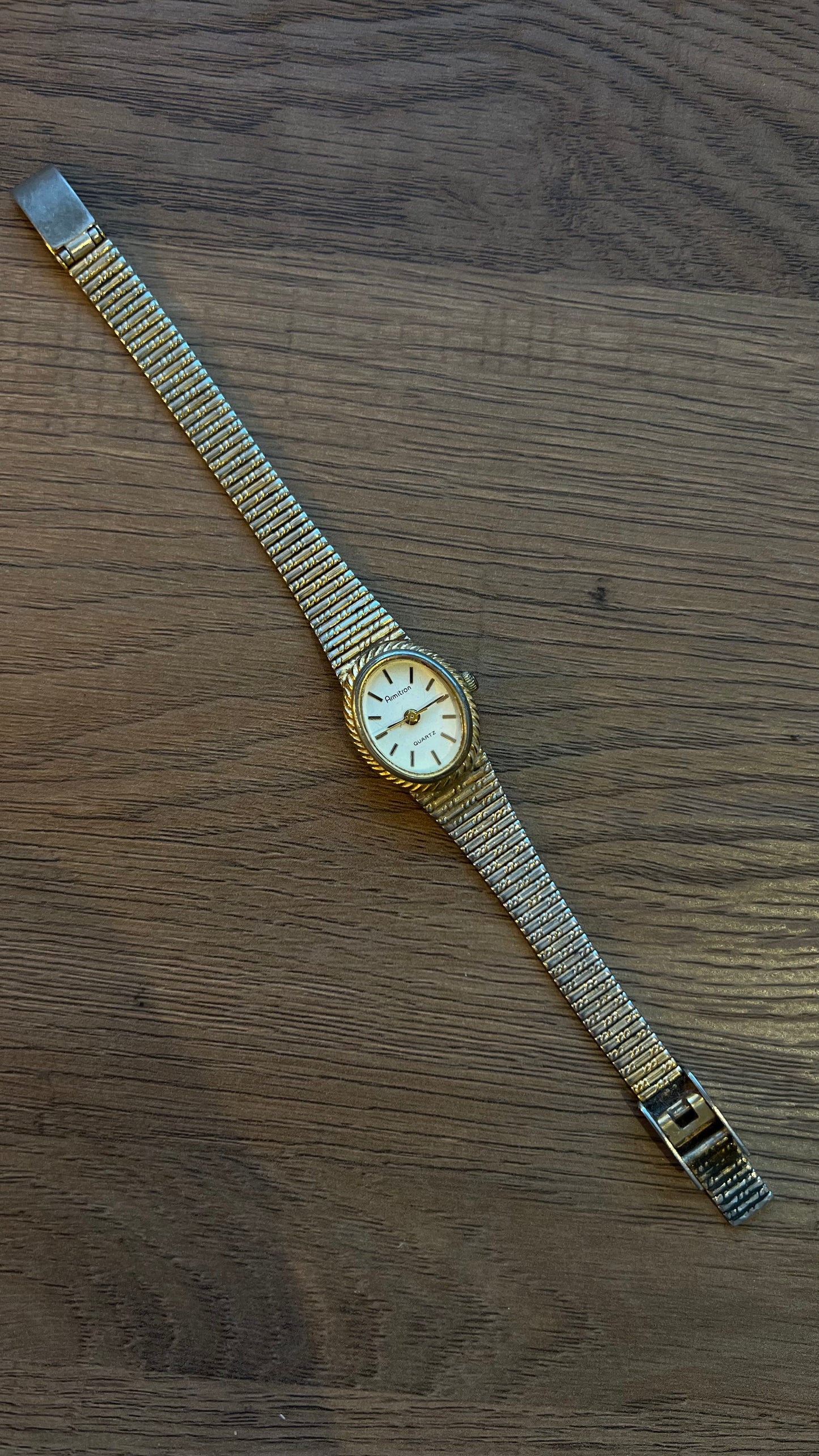 6” Gold Armitron Watch