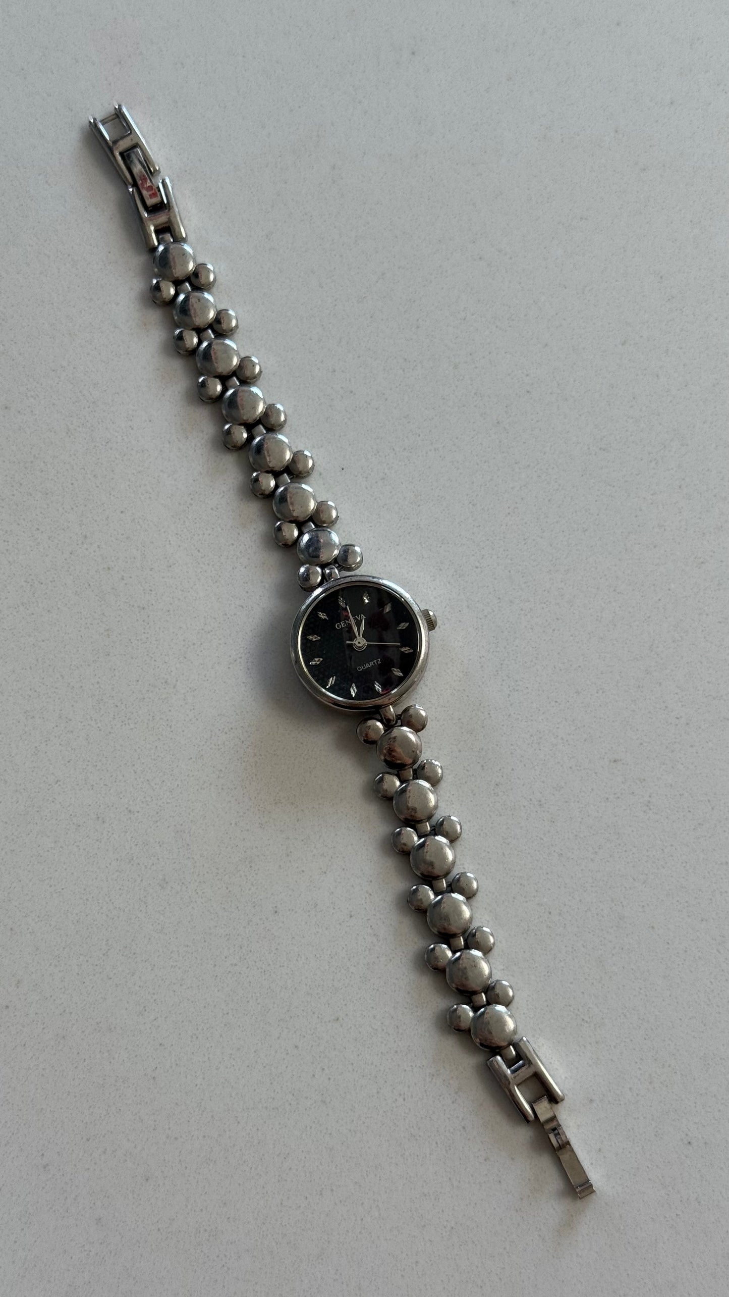 Silver Watch- Mickey Bands